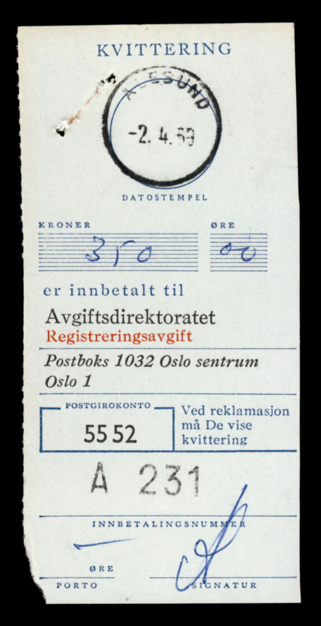 Møre og Romsdal vegkontor - Ålesund trafikkstasjon, SAT/A-4099/F/Fe/L0045: Registreringskort for kjøretøy T 14320 - T 14444, 1927-1998, p. 2954