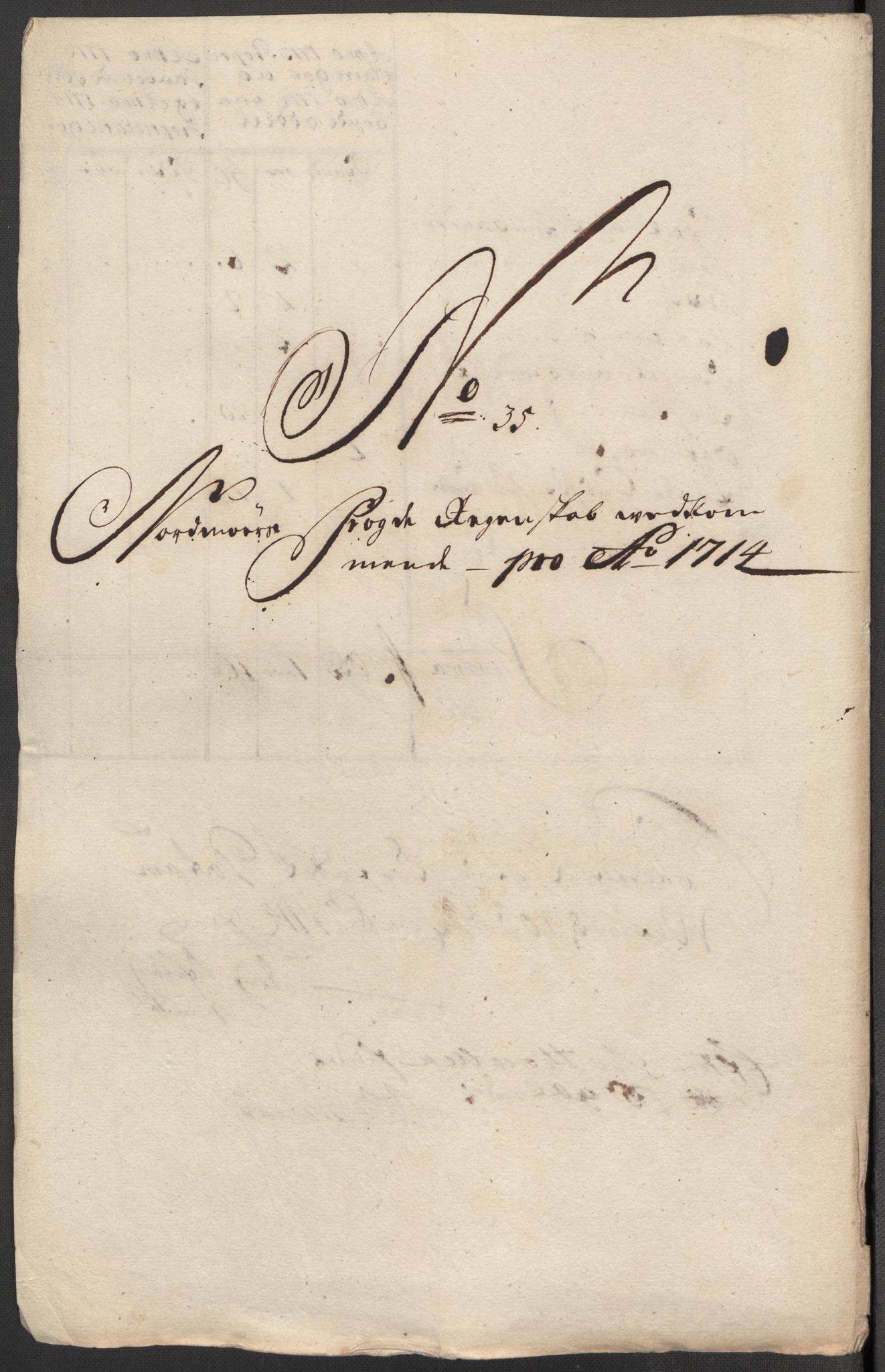 Rentekammeret inntil 1814, Reviderte regnskaper, Fogderegnskap, RA/EA-4092/R56/L3748: Fogderegnskap Nordmøre, 1714-1715, p. 193