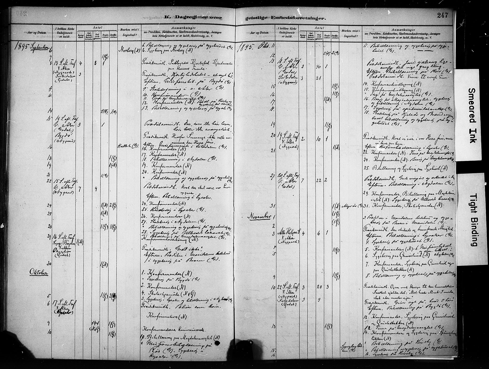 Vestre Aker prestekontor Kirkebøker, AV/SAO-A-10025/F/Fa/L0009: Parish register (official) no. 9, 1878-1967, p. 247