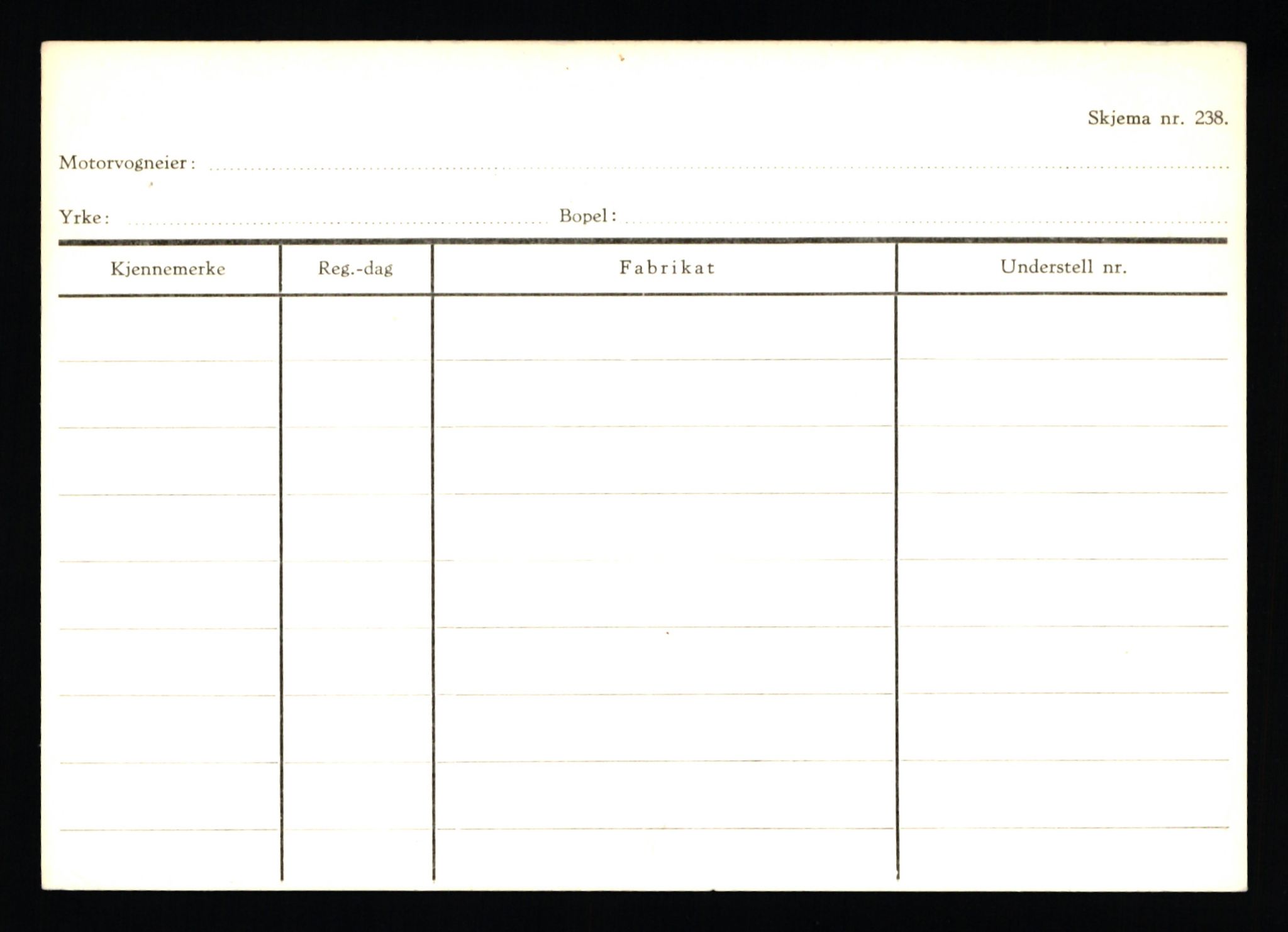 Stavanger trafikkstasjon, SAST/A-101942/0/H/L0045: Åmodt - Åvendal, 1930-1971, p. 457