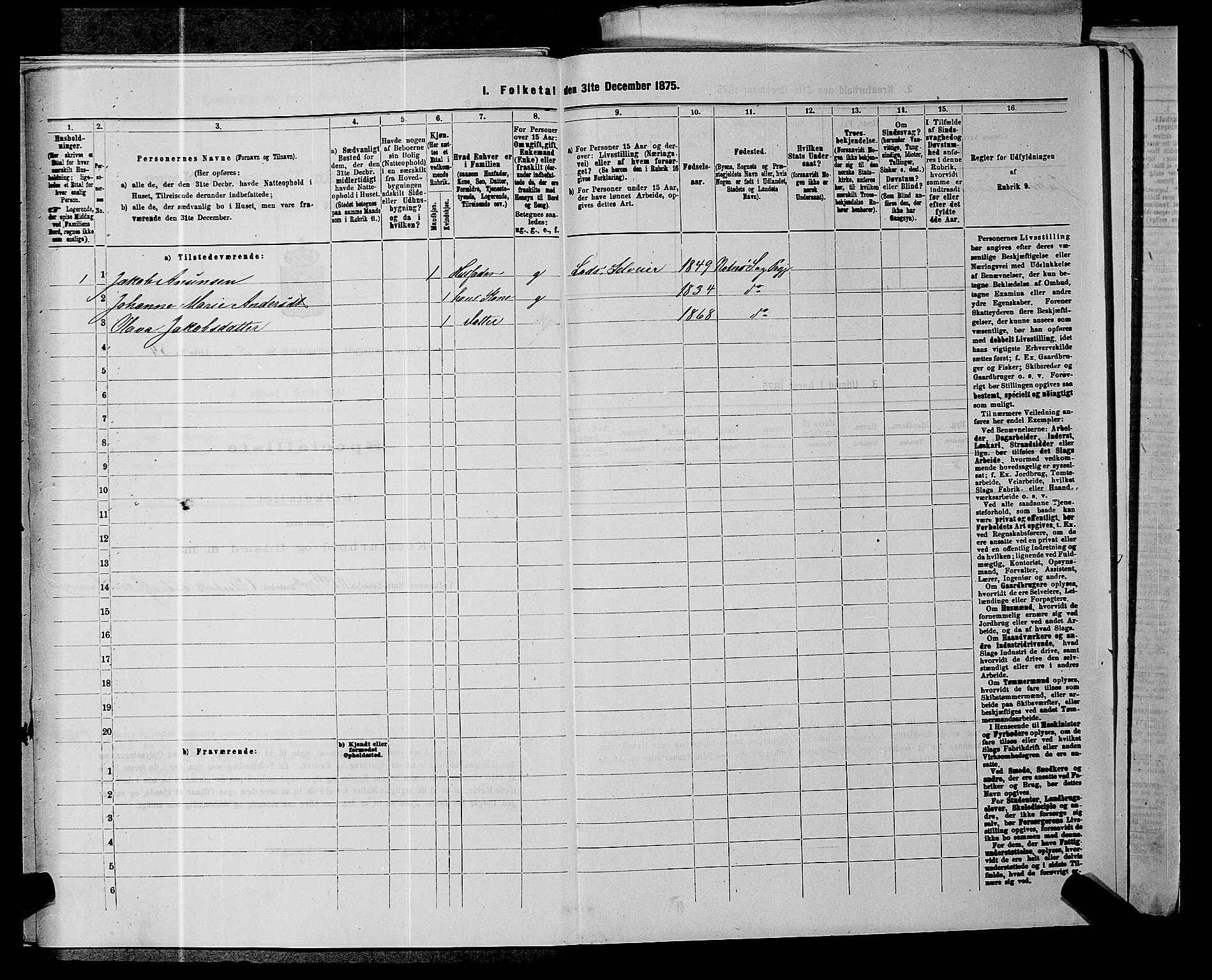 SAKO, 1875 census for 0722P Nøtterøy, 1875, p. 1141