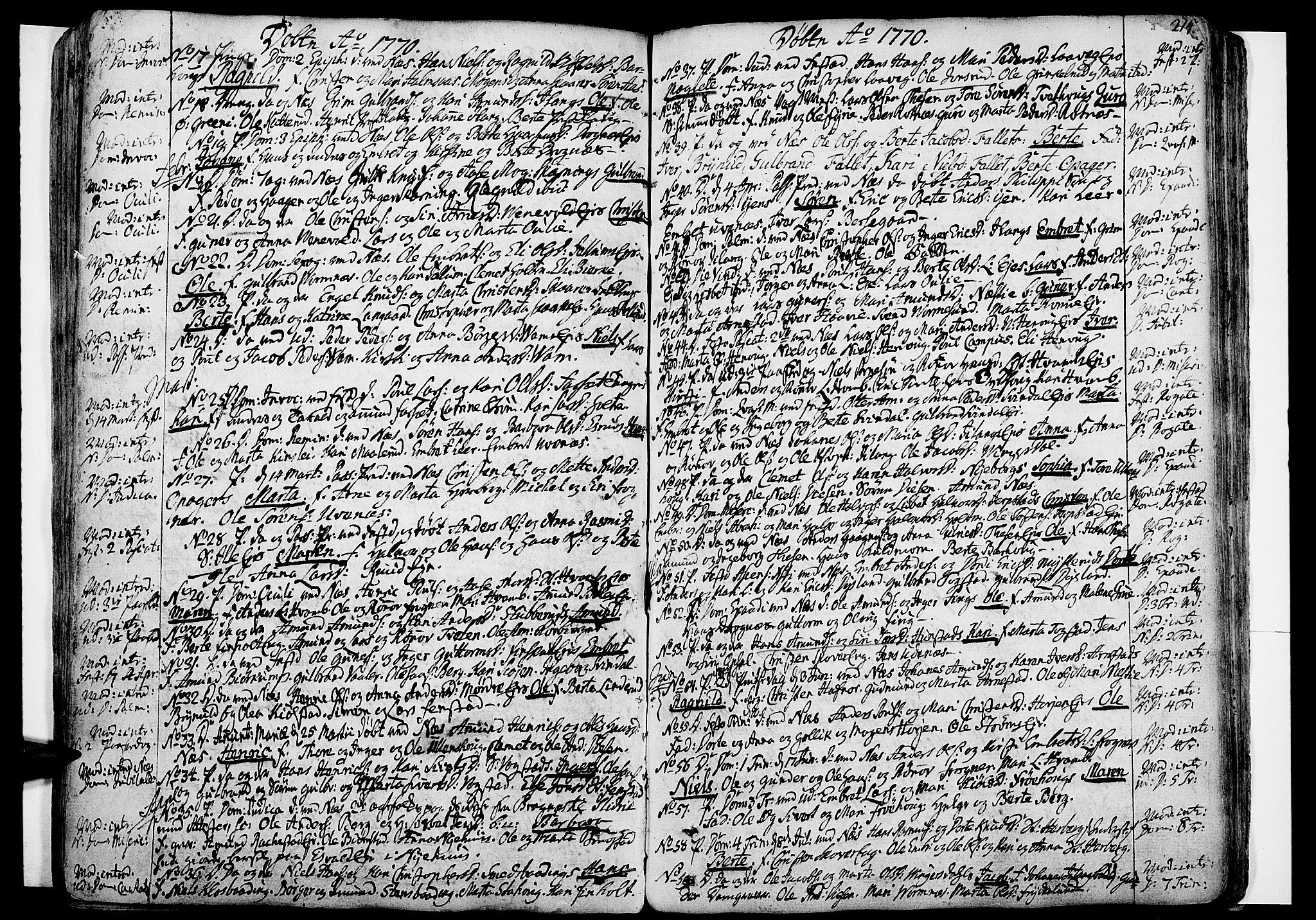 Nes prestekontor Kirkebøker, SAO/A-10410/F/Fa/L0003: Parish register (official) no. I 3, 1734-1781, p. 214