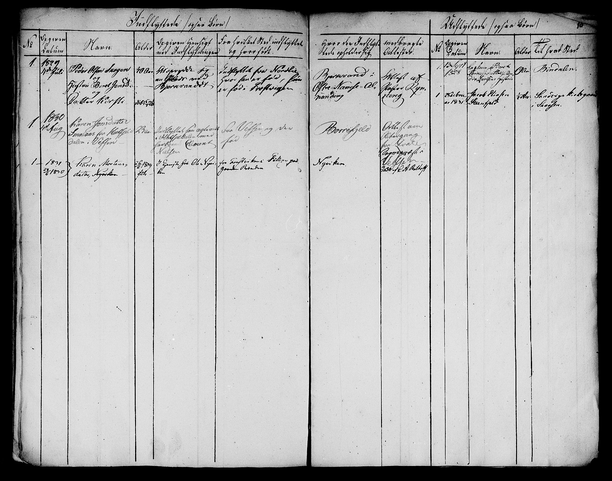Ministerialprotokoller, klokkerbøker og fødselsregistre - Nord-Trøndelag, SAT/A-1458/762/L0536: Parish register (official) no. 762A01 /1, 1828-1832, p. 10