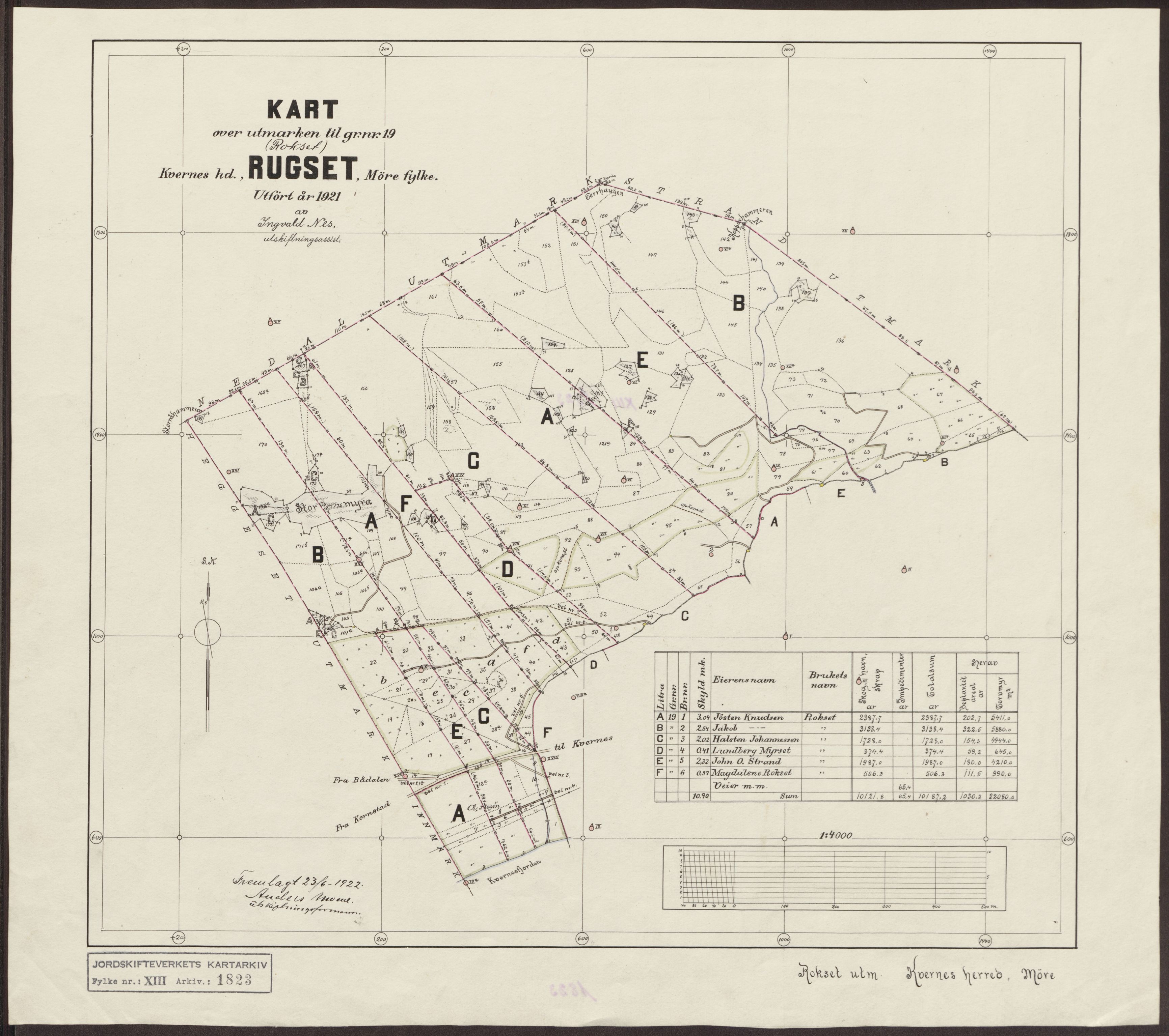 Jordskifteverkets kartarkiv, RA/S-3929/T, 1859-1988, p. 2189