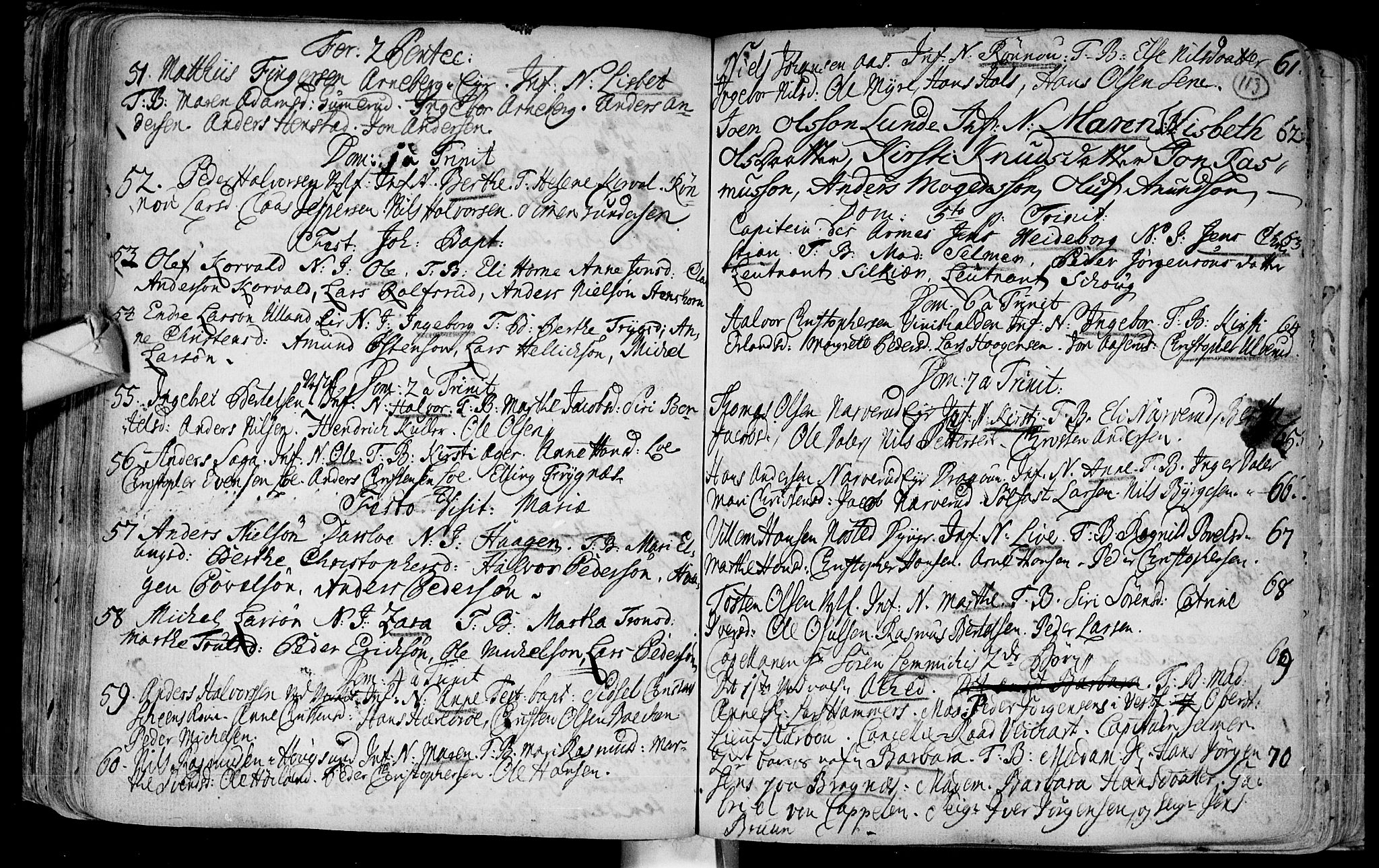 Eiker kirkebøker, AV/SAKO-A-4/F/Fa/L0003: Parish register (official) no. I 3, 1724-1753, p. 113