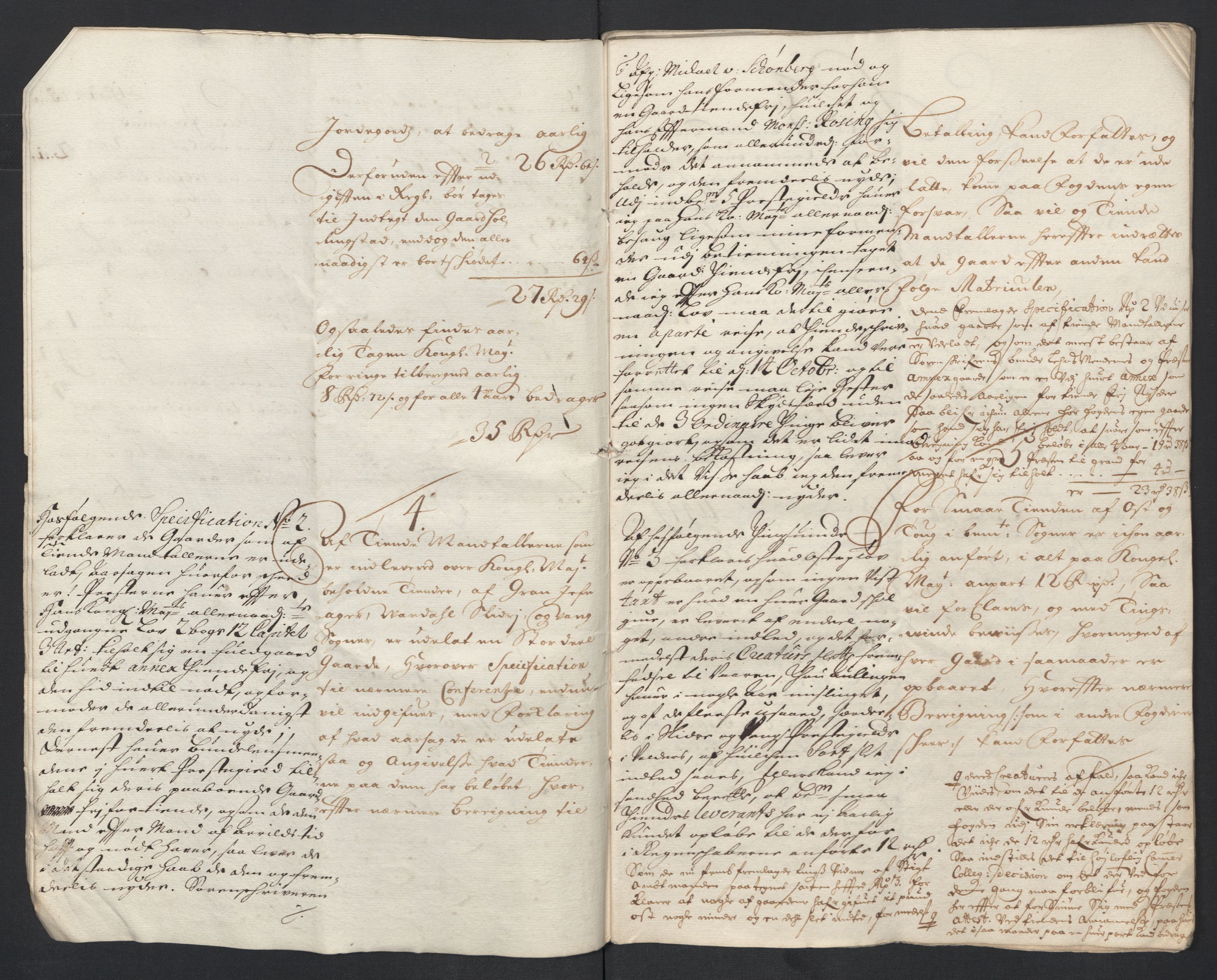 Rentekammeret inntil 1814, Reviderte regnskaper, Fogderegnskap, AV/RA-EA-4092/R18/L1294: Fogderegnskap Hadeland, Toten og Valdres, 1696, p. 204