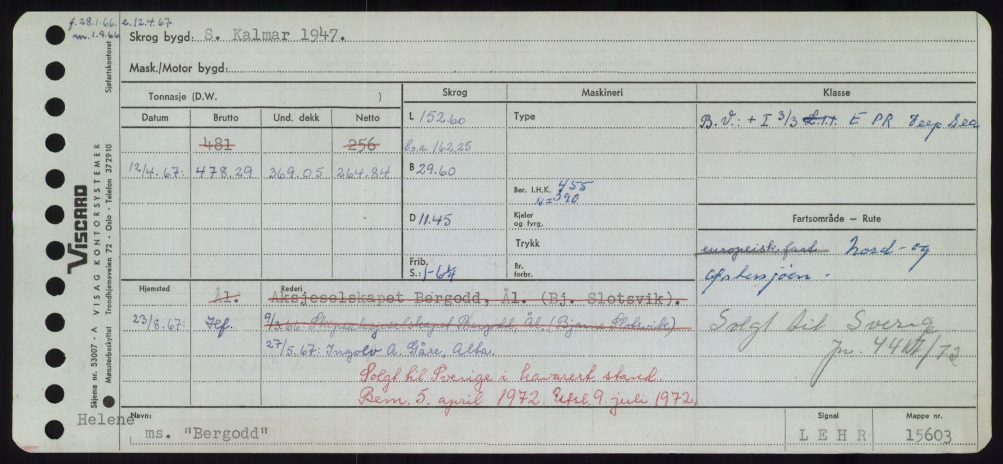 Sjøfartsdirektoratet med forløpere, Skipsmålingen, RA/S-1627/H/Hd/L0003: Fartøy, B-Bev, p. 825