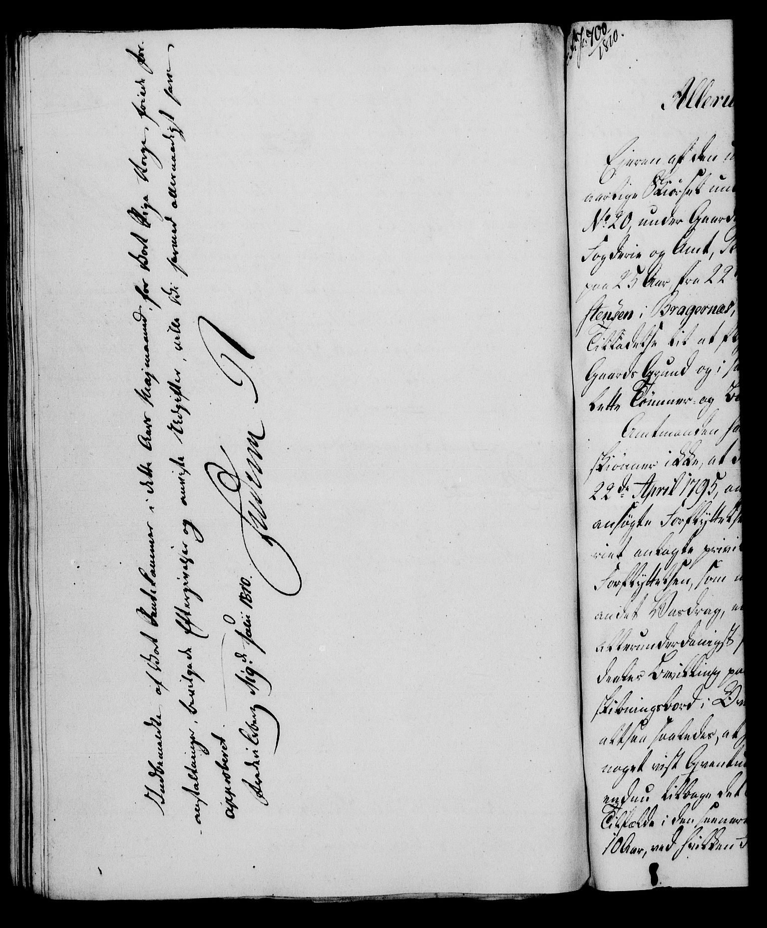 Rentekammeret, Kammerkanselliet, RA/EA-3111/G/Gf/Gfa/L0092: Norsk relasjons- og resolusjonsprotokoll (merket RK 52.92), 1810, p. 364