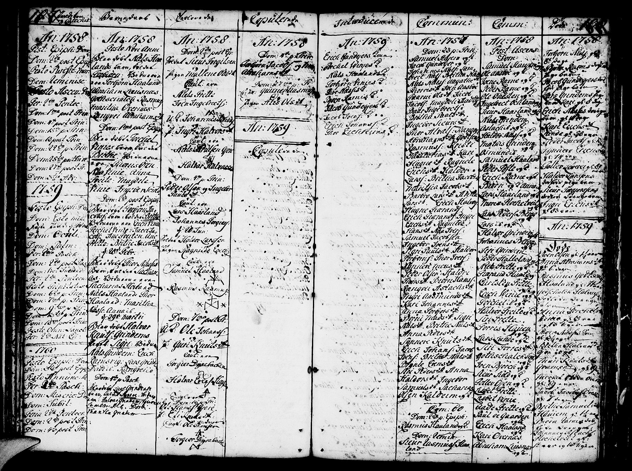 Etne sokneprestembete, AV/SAB-A-75001/H/Haa: Parish register (official) no. A 3 /2, 1755-1782, p. 107-108
