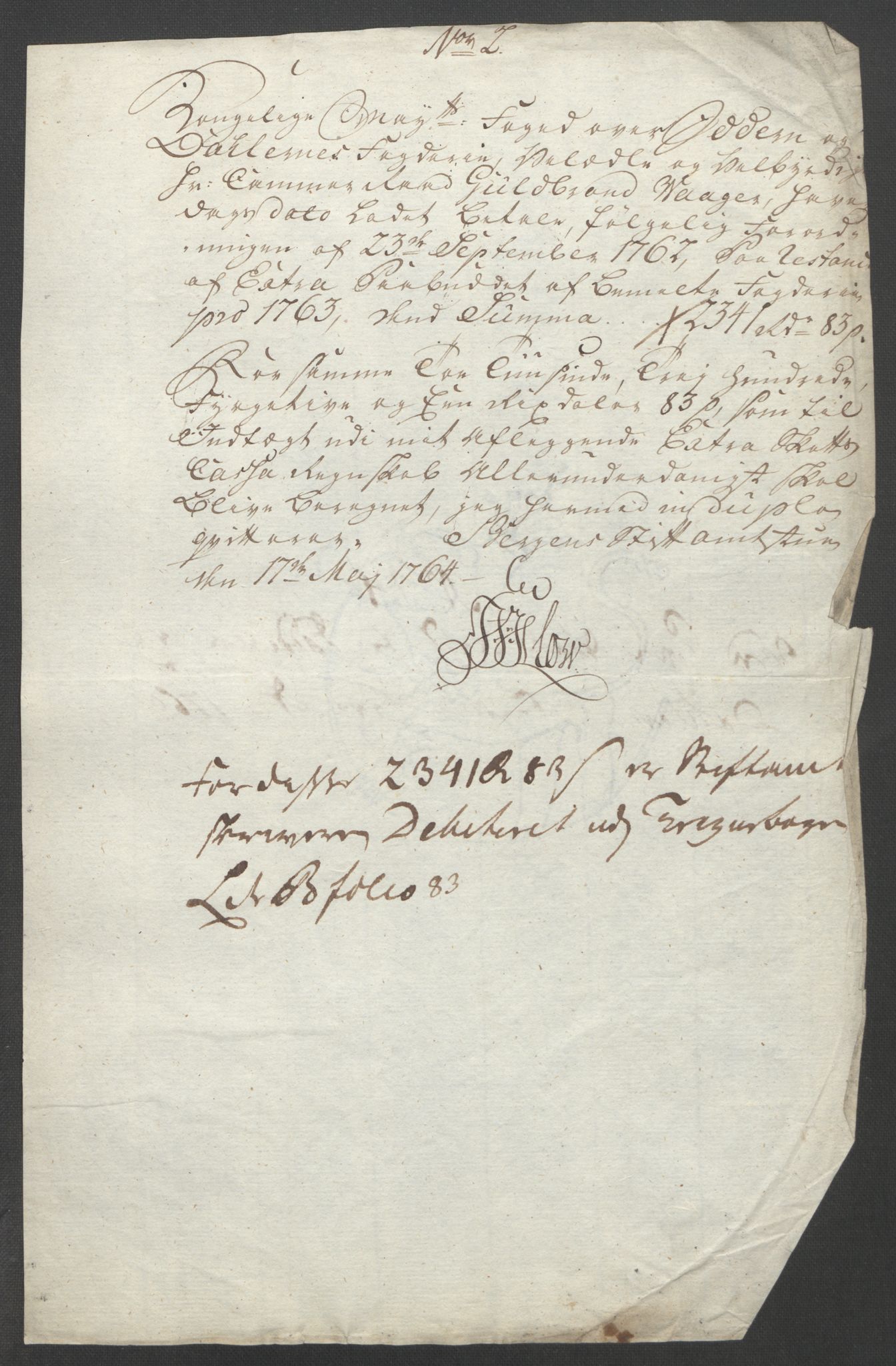 Rentekammeret inntil 1814, Reviderte regnskaper, Fogderegnskap, AV/RA-EA-4092/R46/L2835: Ekstraskatten Jæren og Dalane, 1762-1764, p. 137