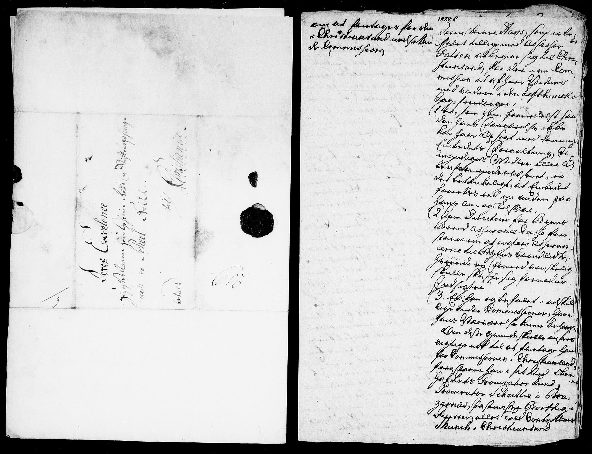 Danske Kanselli, Skapsaker, AV/RA-EA-4061/F/L0097: Skap 16, pakke 7 III, 1787, p. 28