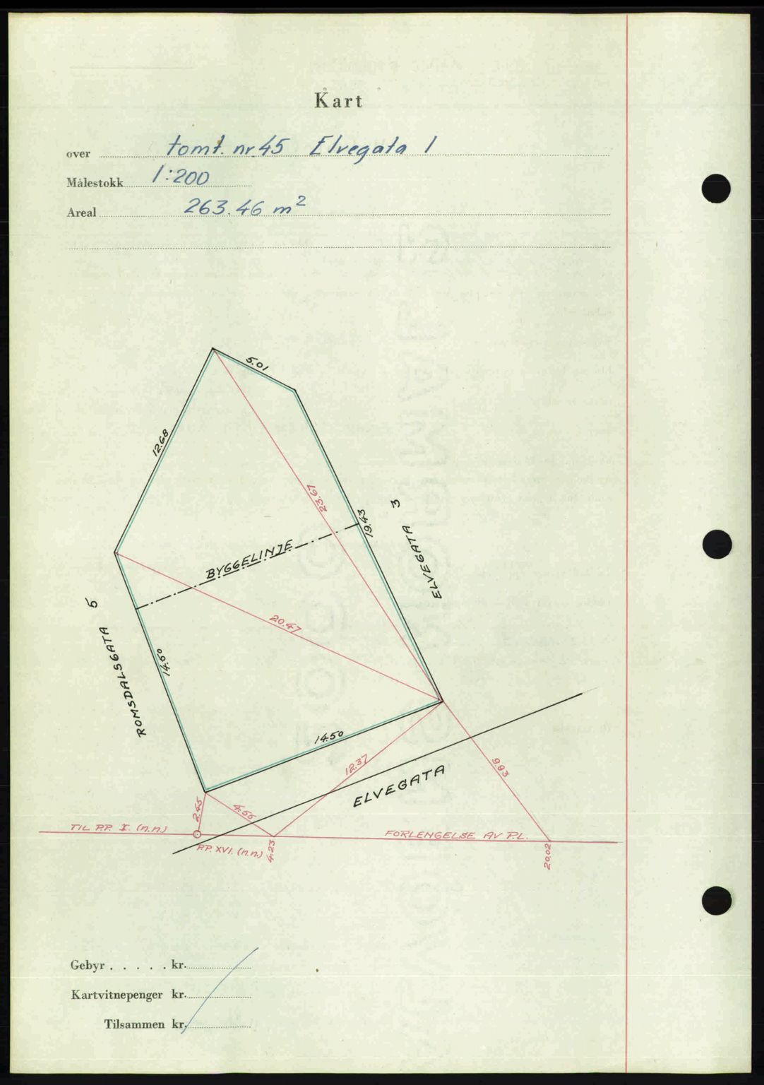 Romsdal sorenskriveri, AV/SAT-A-4149/1/2/2C: Mortgage book no. A20, 1946-1946, Diary no: : 1025/1946