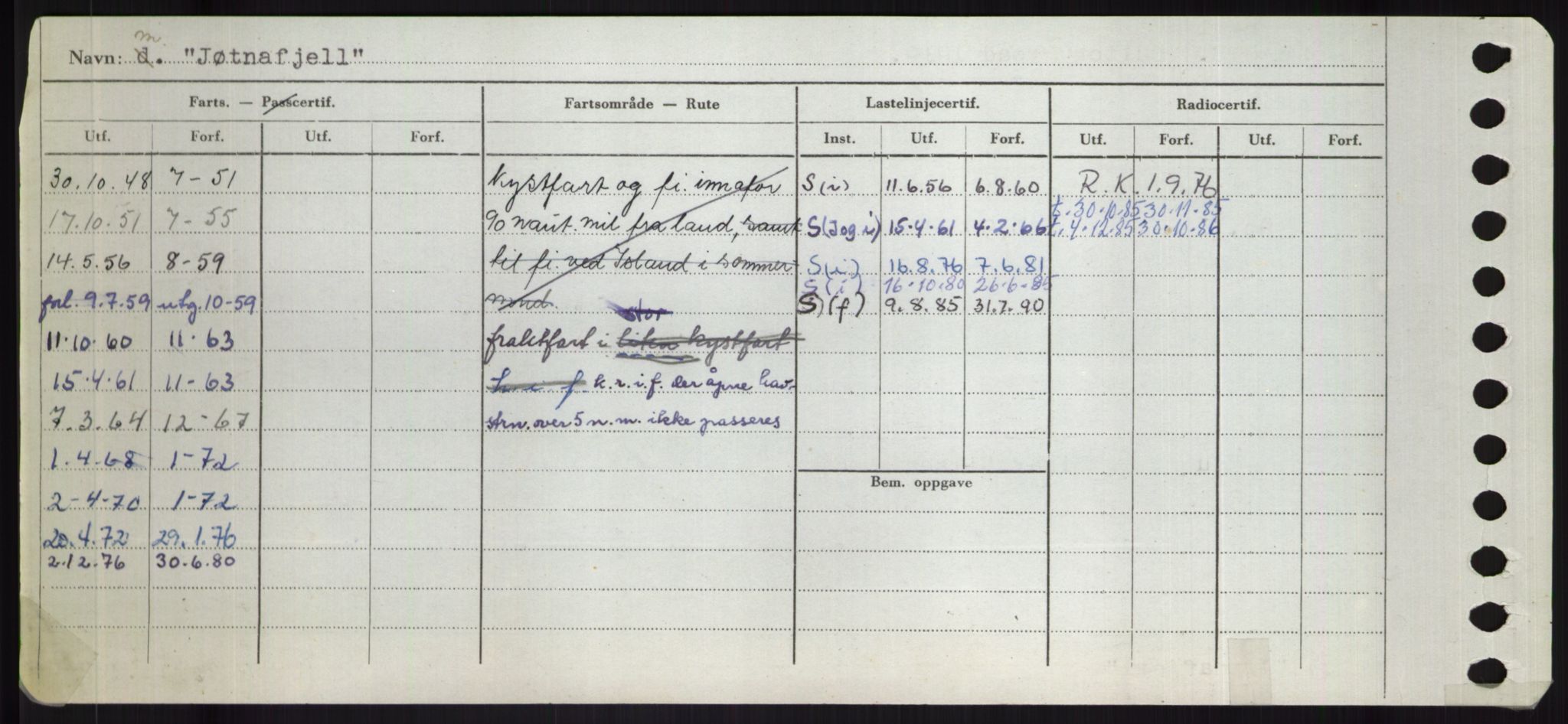 Sjøfartsdirektoratet med forløpere, Skipsmålingen, AV/RA-S-1627/H/Hd/L0019: Fartøy, J, p. 694