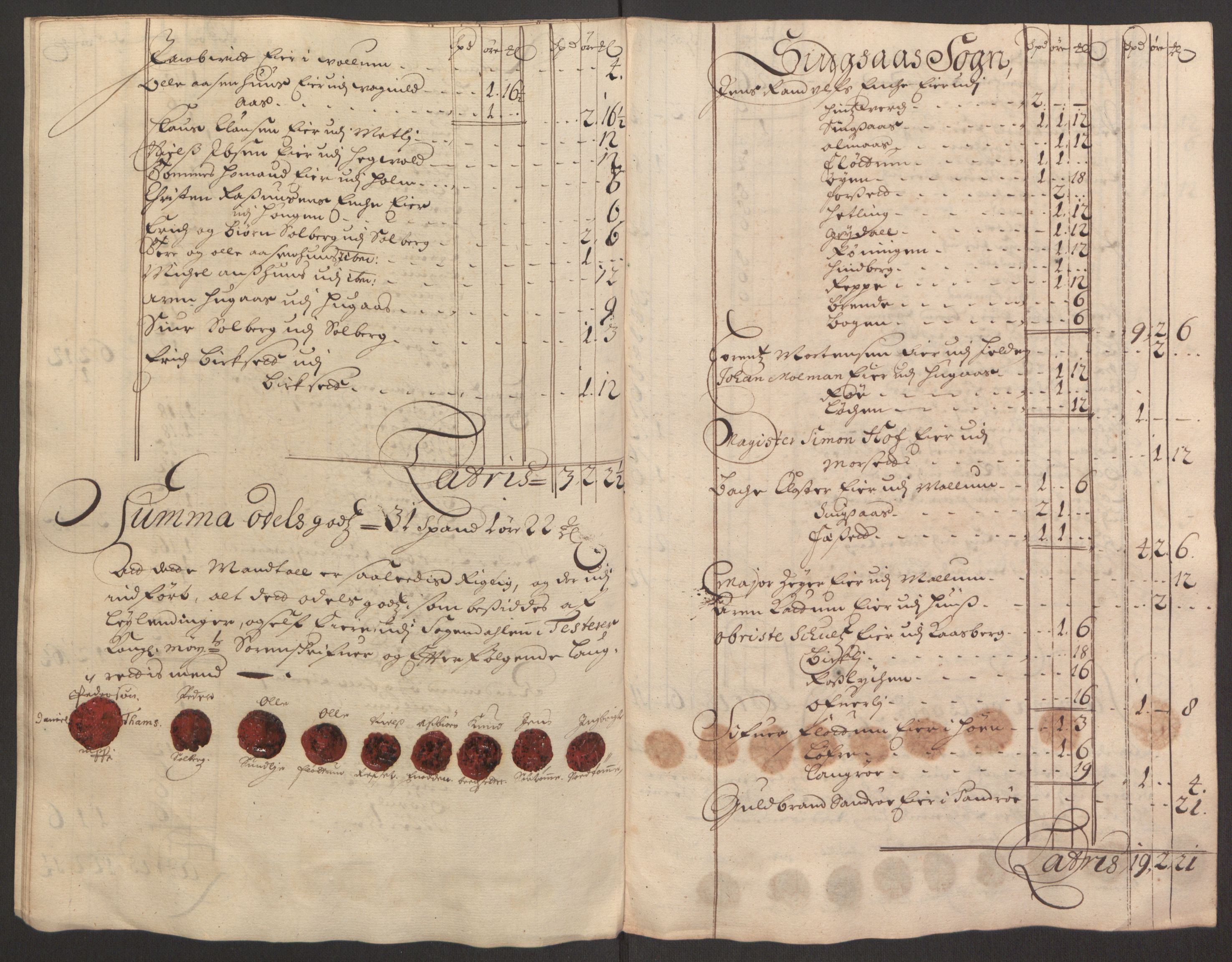 Rentekammeret inntil 1814, Reviderte regnskaper, Fogderegnskap, AV/RA-EA-4092/R60/L3945: Fogderegnskap Orkdal og Gauldal, 1695, p. 337