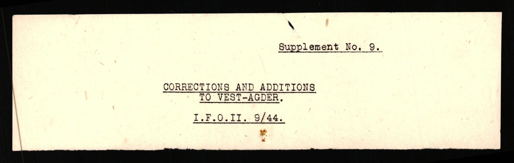 Forsvaret, Forsvarets overkommando II, AV/RA-RAFA-3915/D/Dd/L0023: Vest-Agder, 1942-1943, p. 110