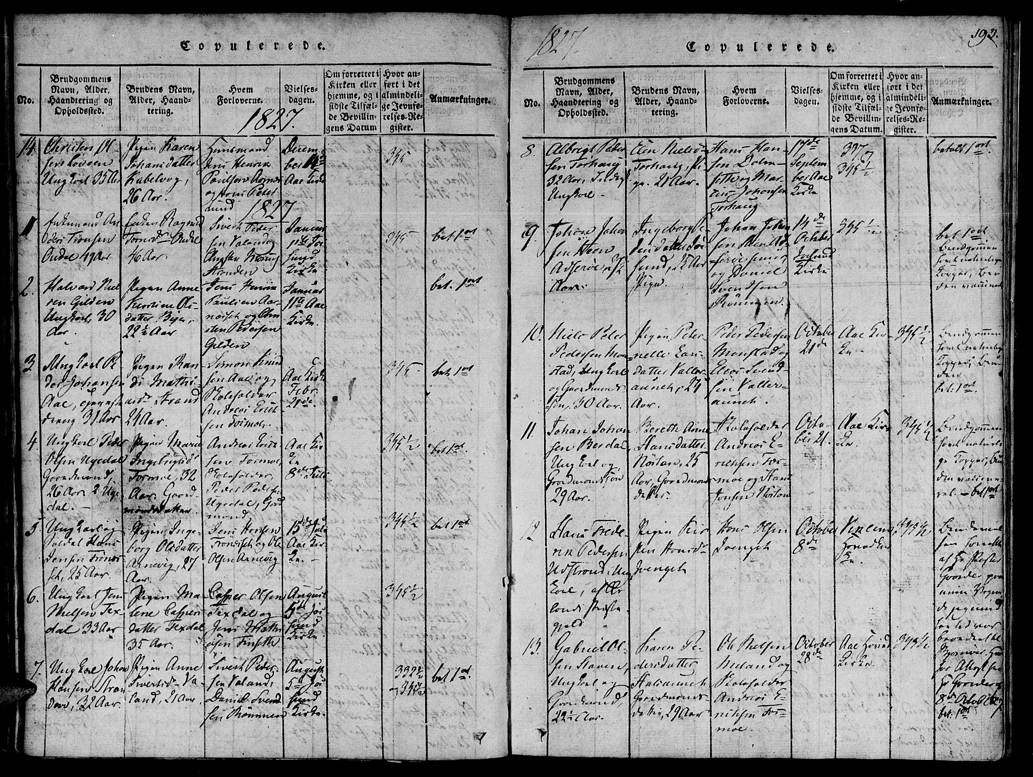Ministerialprotokoller, klokkerbøker og fødselsregistre - Sør-Trøndelag, SAT/A-1456/655/L0675: Parish register (official) no. 655A04, 1818-1830, p. 193