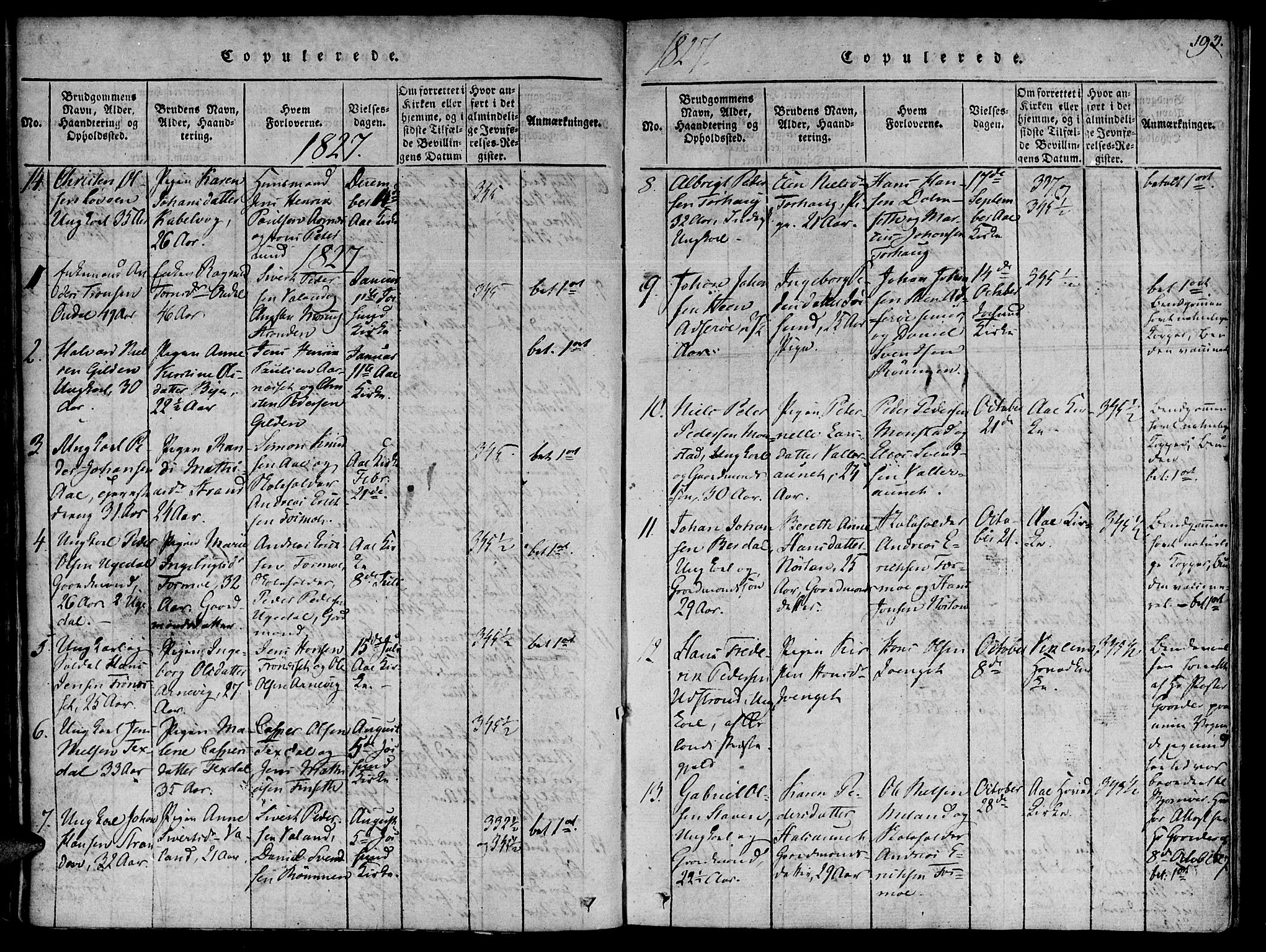 Ministerialprotokoller, klokkerbøker og fødselsregistre - Sør-Trøndelag, AV/SAT-A-1456/655/L0675: Parish register (official) no. 655A04, 1818-1830, p. 193