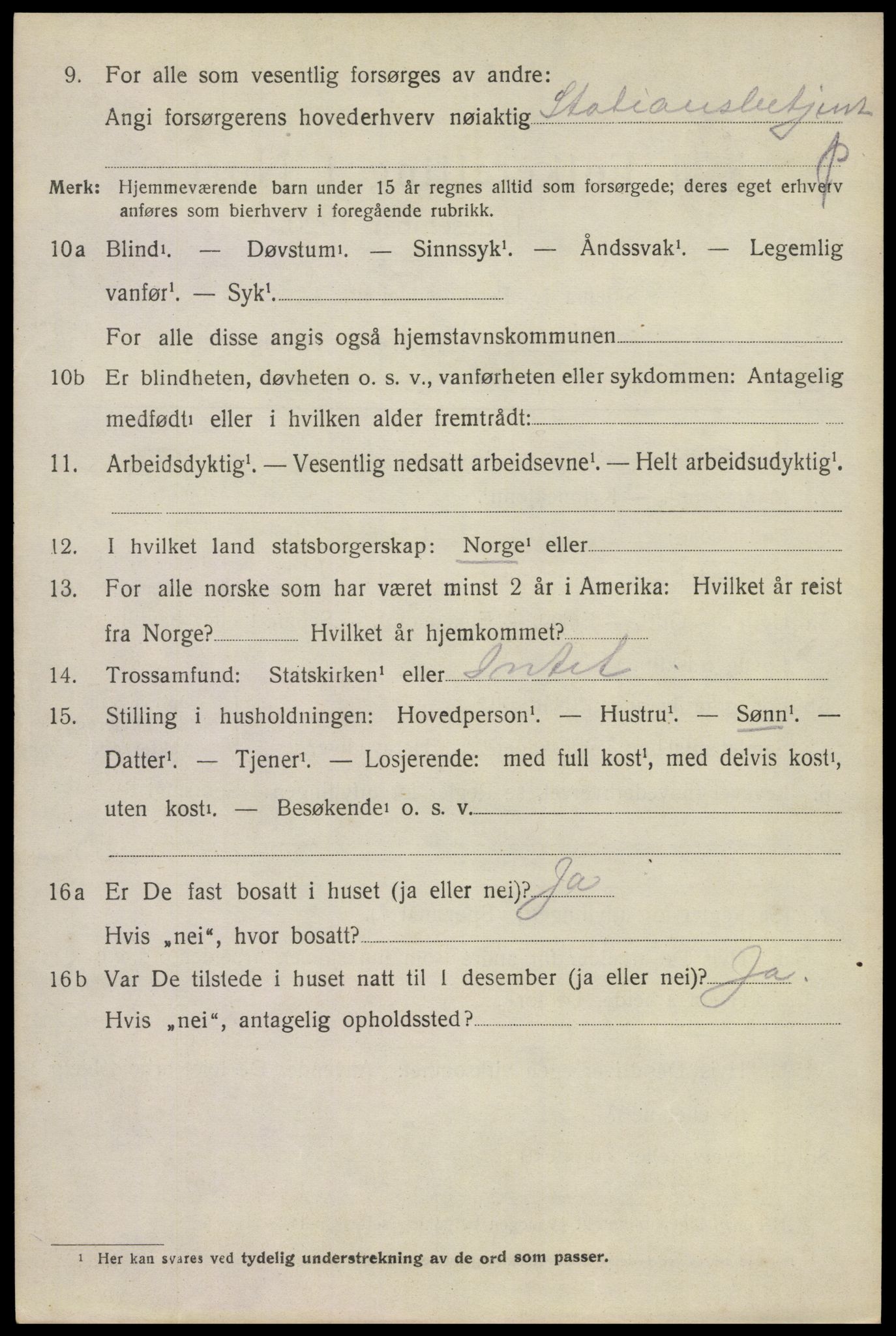 SAKO, 1920 census for Lardal, 1920, p. 1976