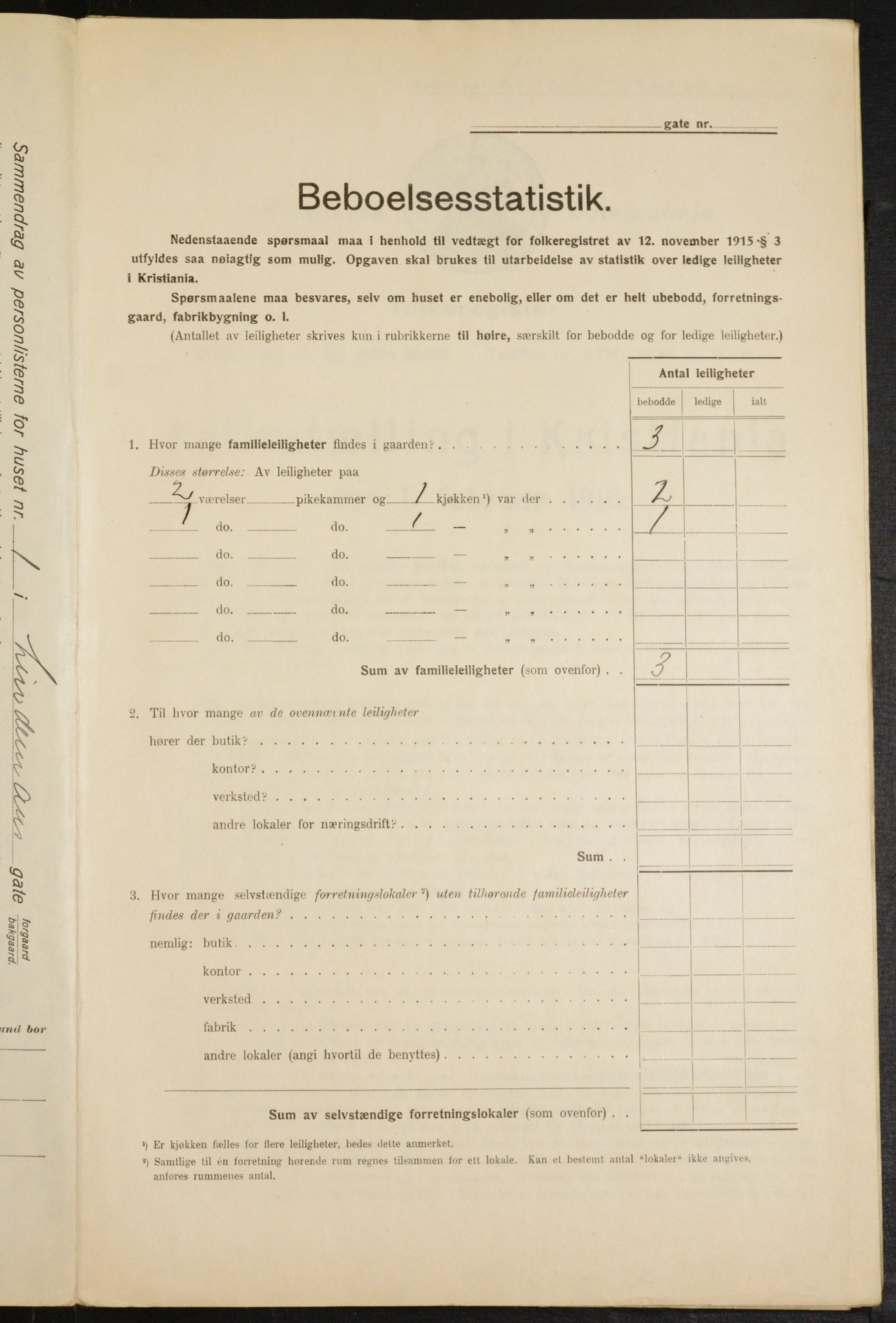 OBA, Municipal Census 1916 for Kristiania, 1916, p. 58902