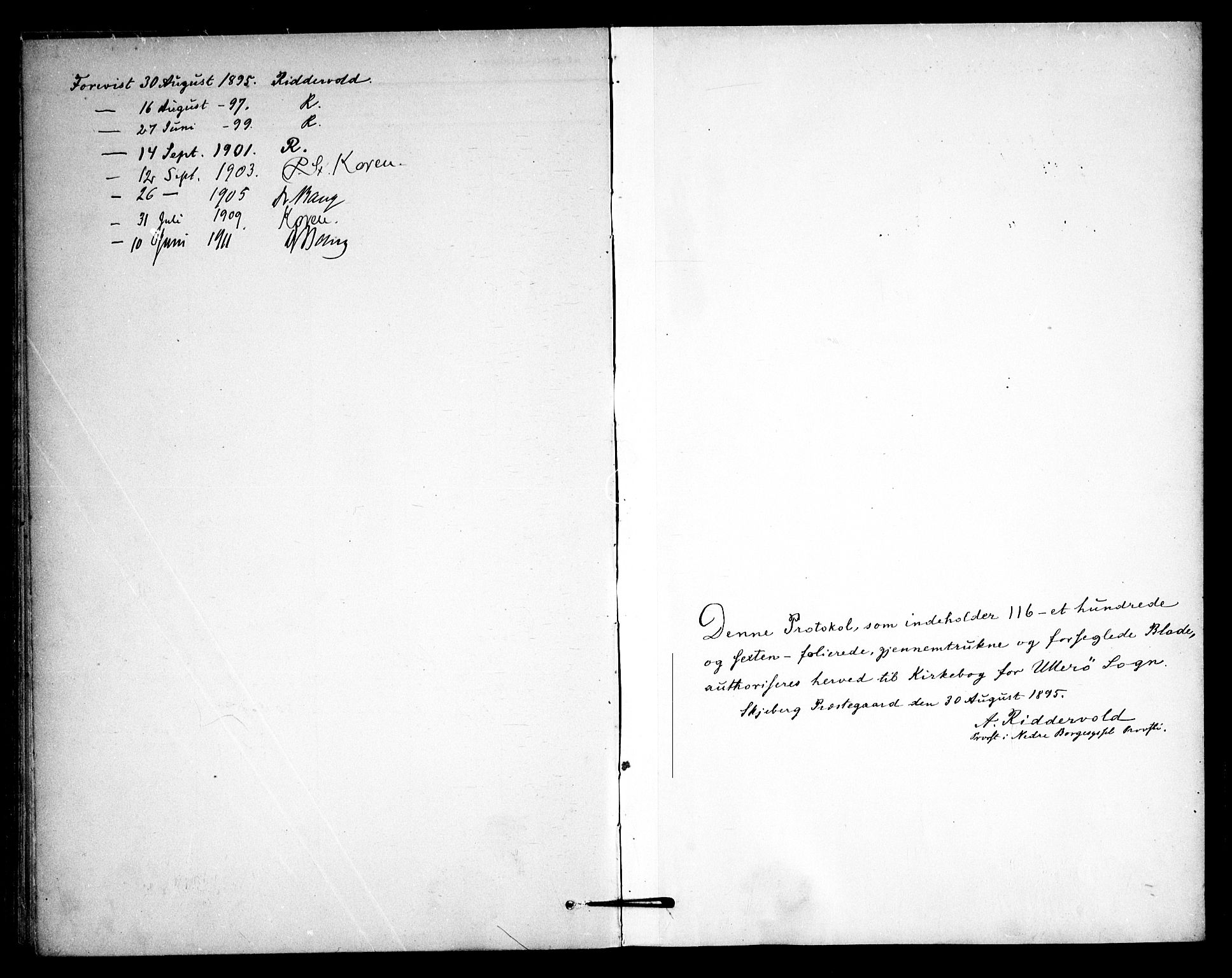 Skjeberg prestekontor Kirkebøker, SAO/A-10923/F/Fb/L0002: Parish register (official) no. II 2, 1895-1910