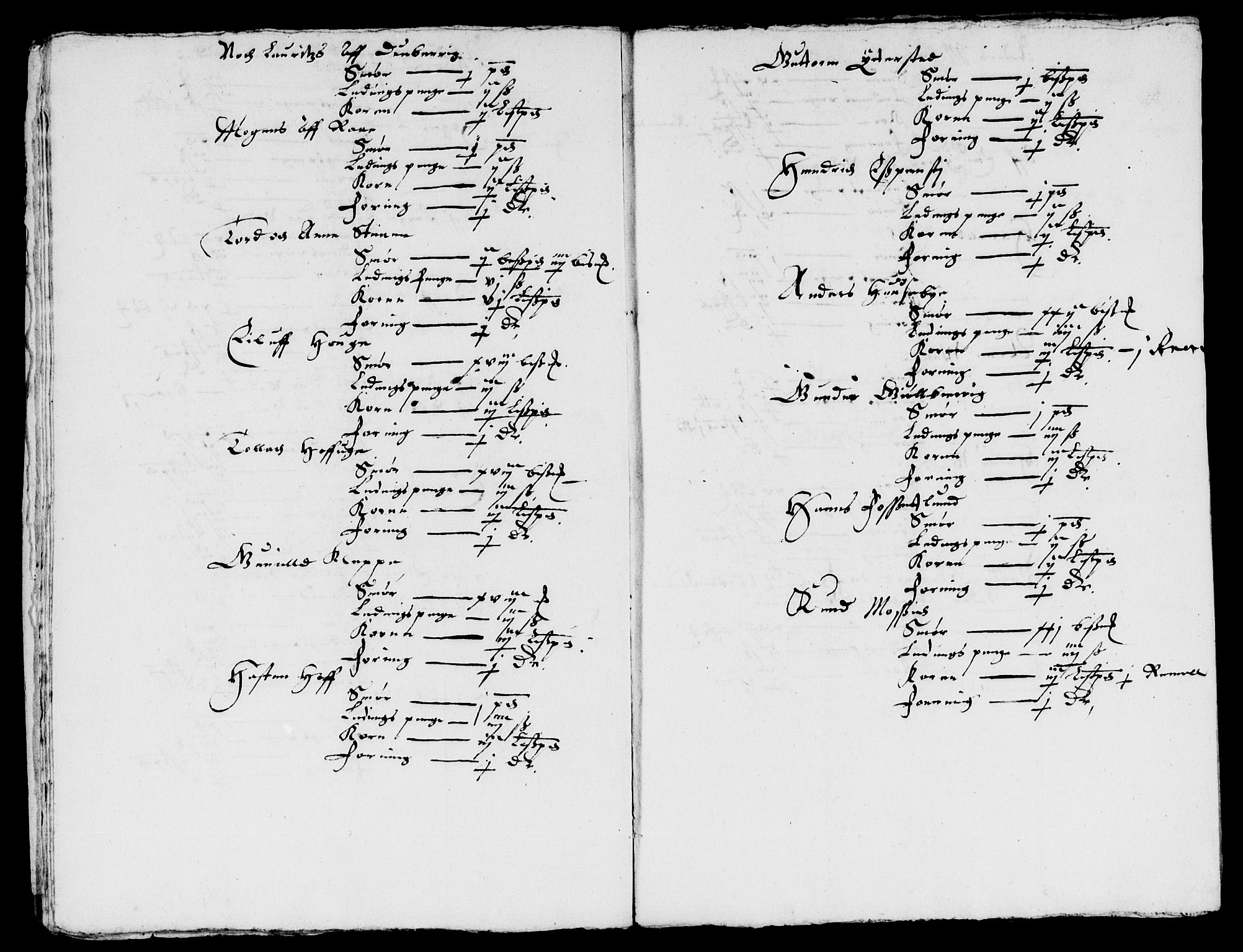 Rentekammeret inntil 1814, Reviderte regnskaper, Lensregnskaper, AV/RA-EA-5023/R/Rb/Rbe/L0002: Onsøy len, 1615-1650