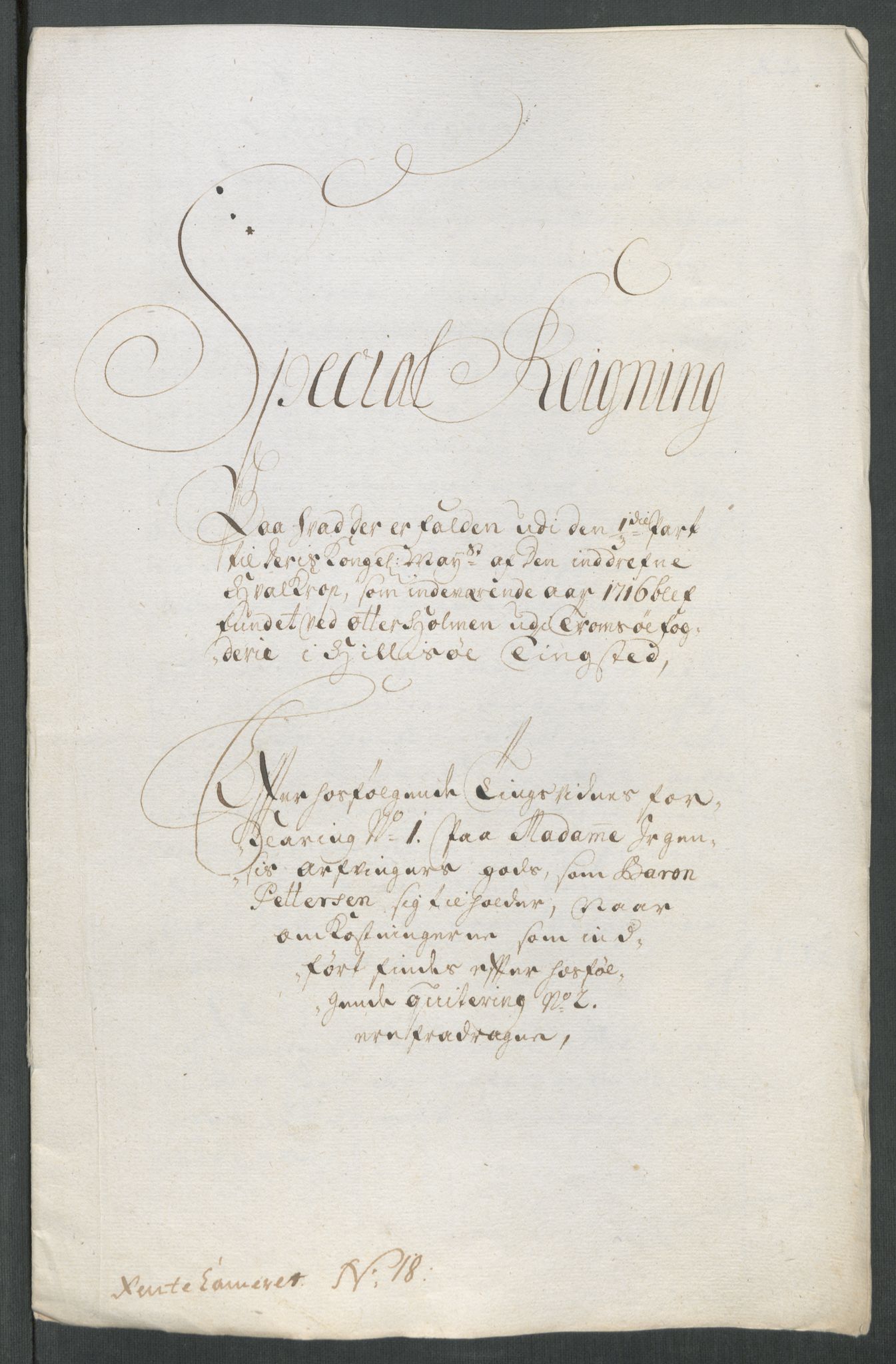 Rentekammeret inntil 1814, Reviderte regnskaper, Fogderegnskap, AV/RA-EA-4092/R68/L4762: Fogderegnskap Senja og Troms, 1716, p. 324