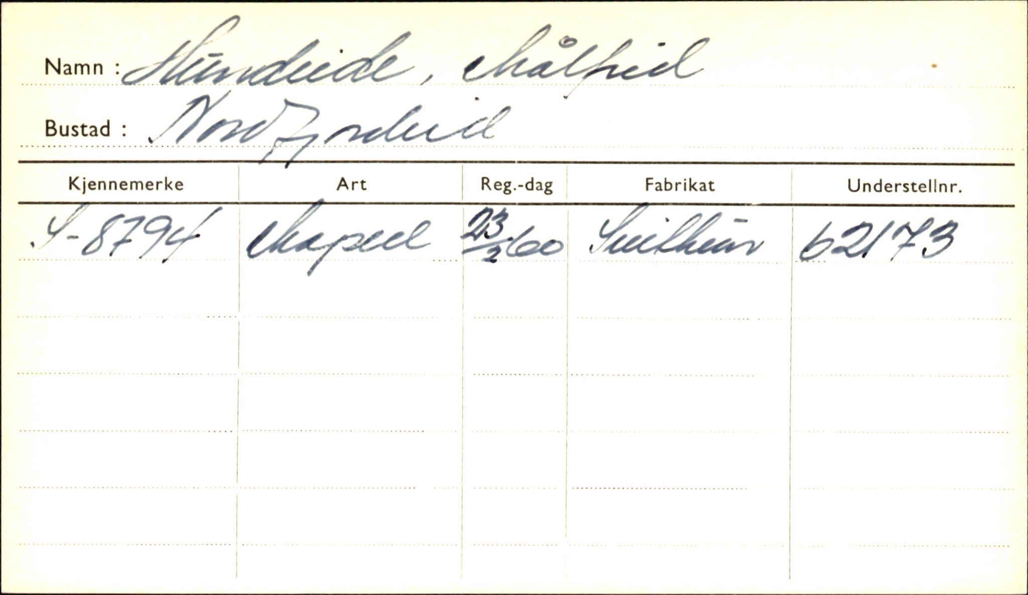 Statens vegvesen, Sogn og Fjordane vegkontor, SAB/A-5301/4/F/L0001A: Eigarregister Fjordane til 1.6.1961, 1930-1961, p. 754