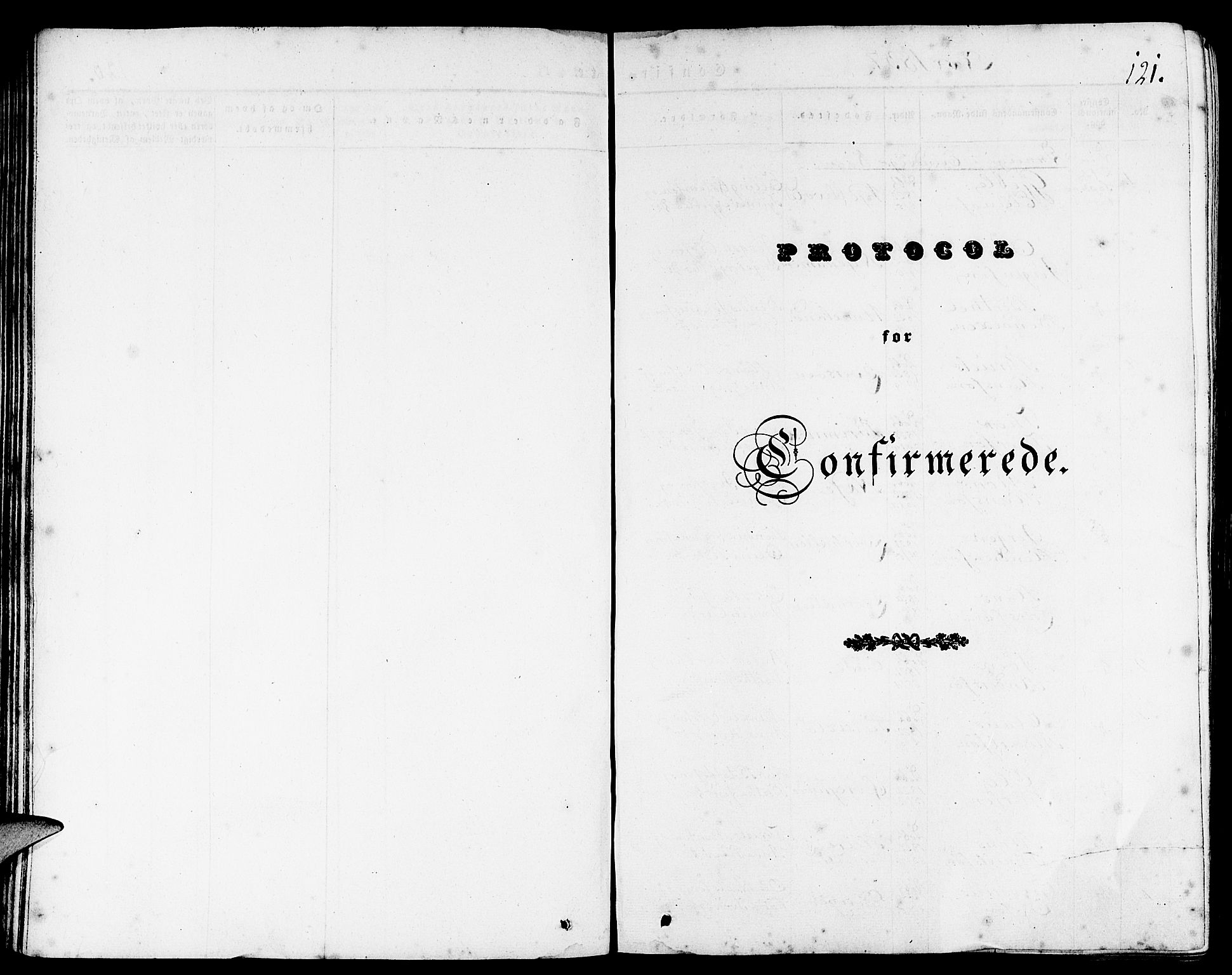 Gulen sokneprestembete, SAB/A-80201/H/Haa/Haaa/L0020: Parish register (official) no. A 20, 1837-1847, p. 121