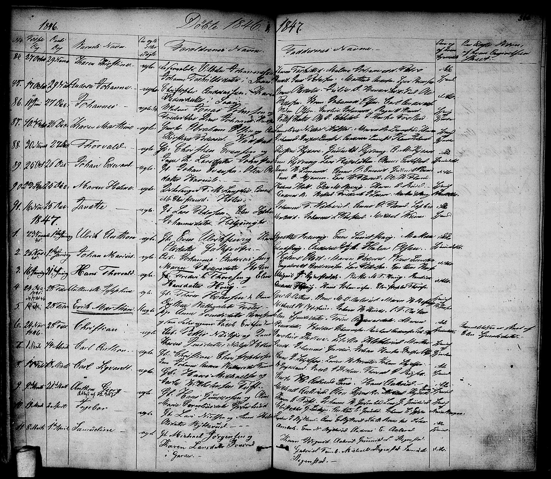 Vestby prestekontor Kirkebøker, SAO/A-10893/F/Fa/L0006: Parish register (official) no. I 6, 1827-1849, p. 366