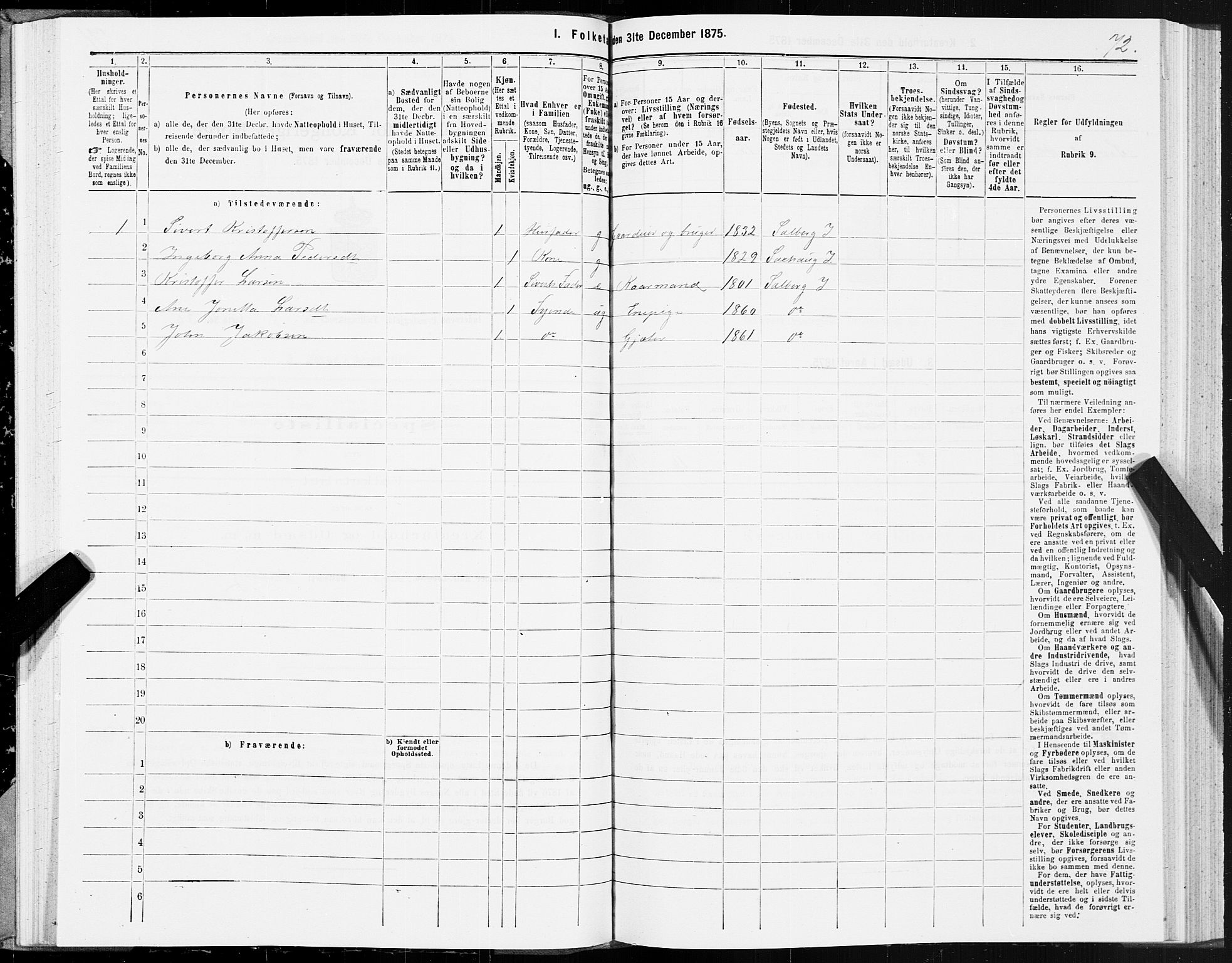 SAT, 1875 census for 1729P Inderøy, 1875, p. 5072