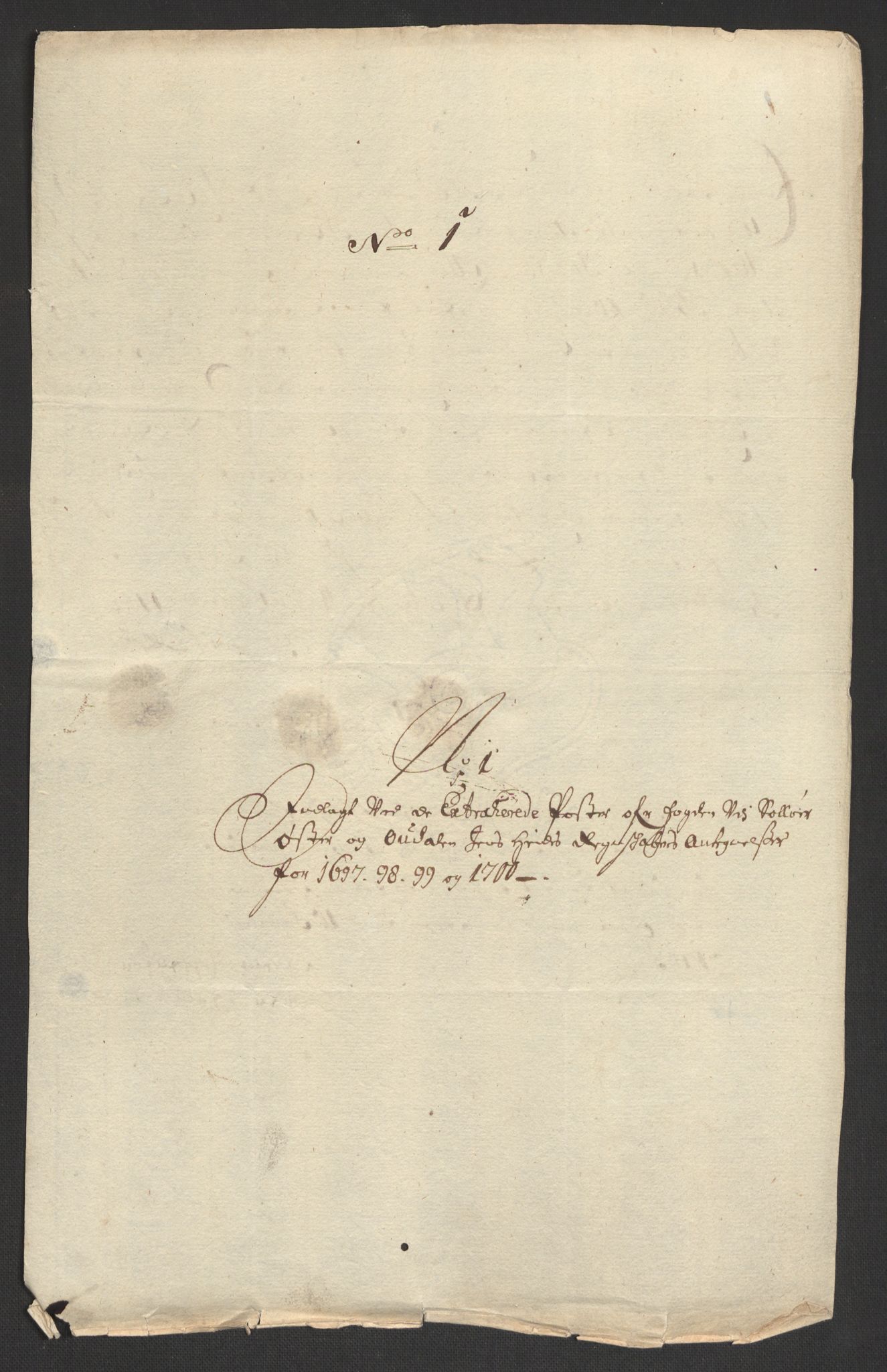 Rentekammeret inntil 1814, Reviderte regnskaper, Fogderegnskap, RA/EA-4092/R13/L0838: Fogderegnskap Solør, Odal og Østerdal, 1700, p. 439