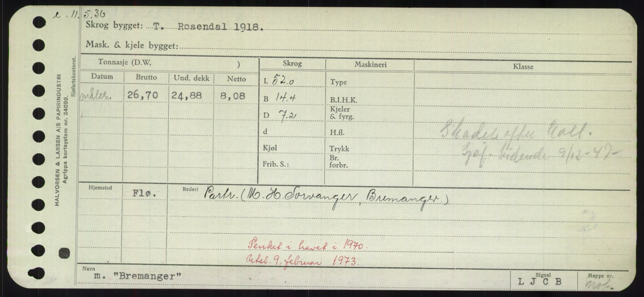 Sjøfartsdirektoratet med forløpere, Skipsmålingen, RA/S-1627/H/Hd/L0005: Fartøy, Br-Byg, p. 215