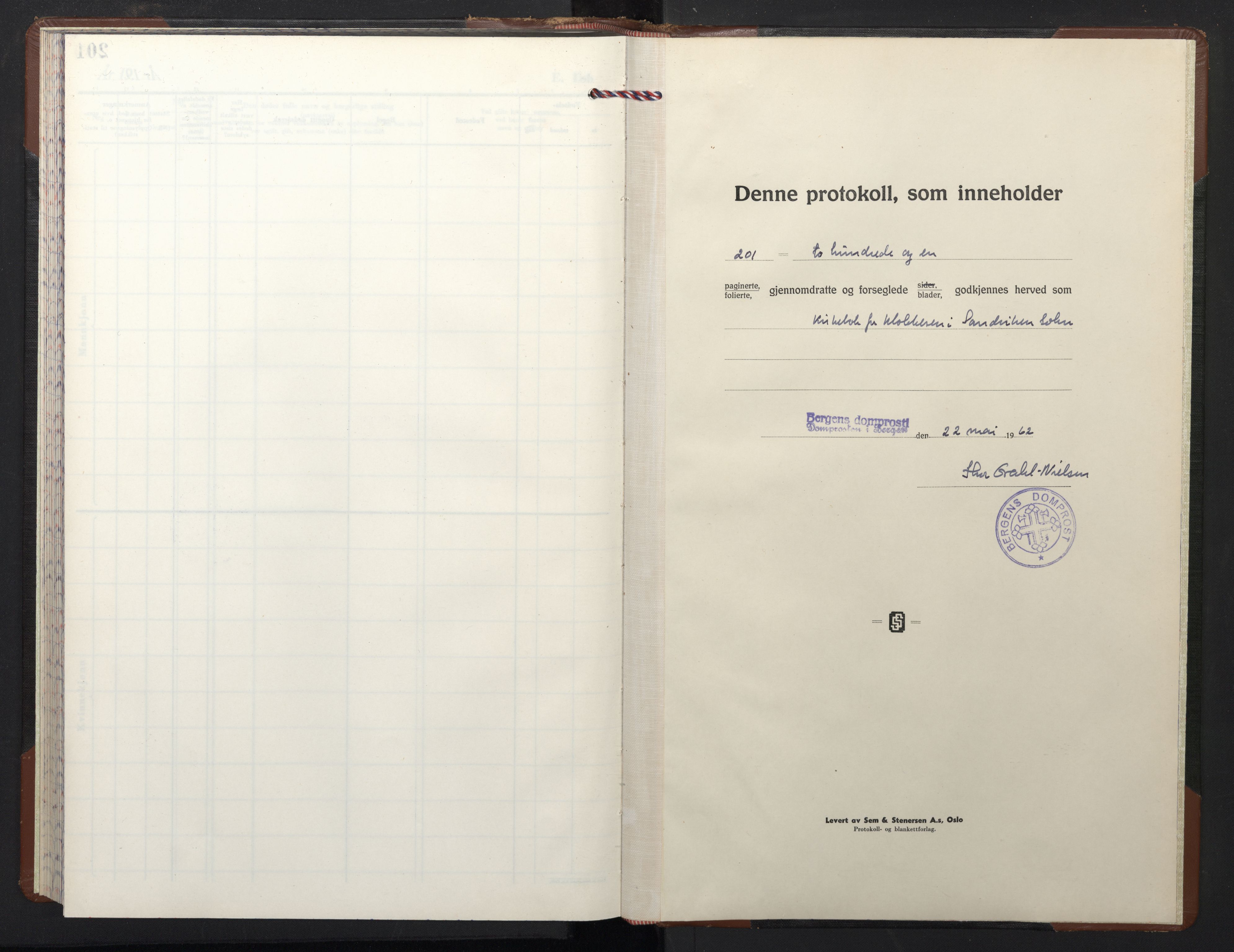 Sandviken Sokneprestembete, SAB/A-77601/H/Hb/L0019: Parish register (copy) no. E 3, 1962-1975