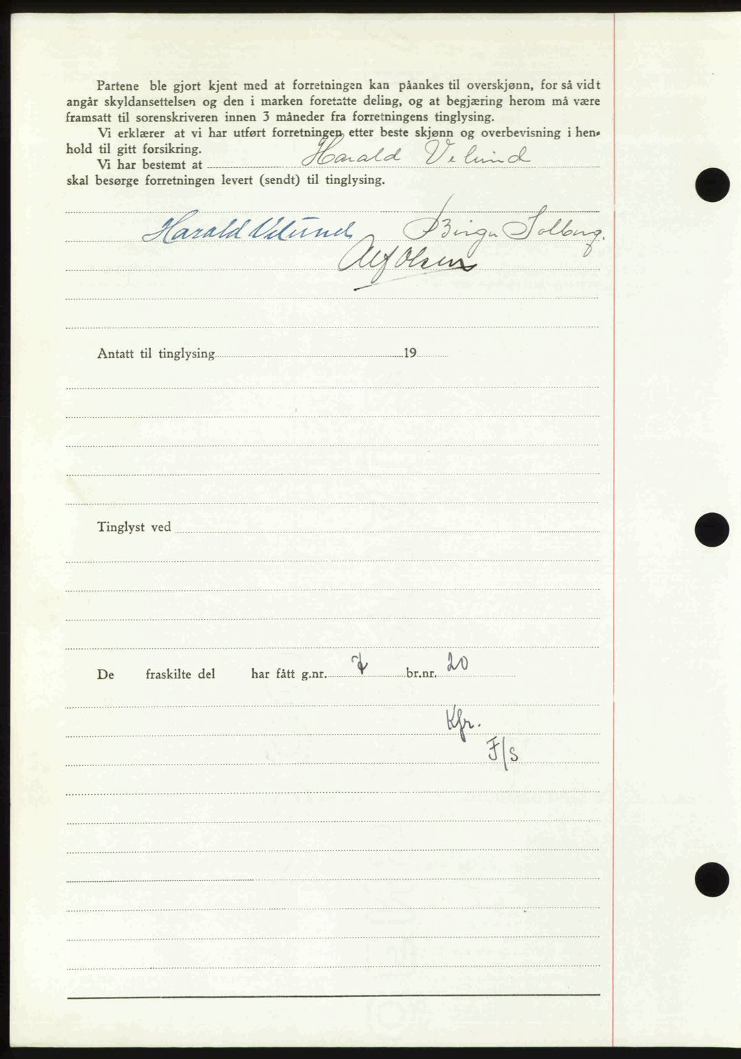 Idd og Marker sorenskriveri, AV/SAO-A-10283/G/Gb/Gbb/L0013: Mortgage book no. A13, 1949-1950, Diary no: : 1981/1949