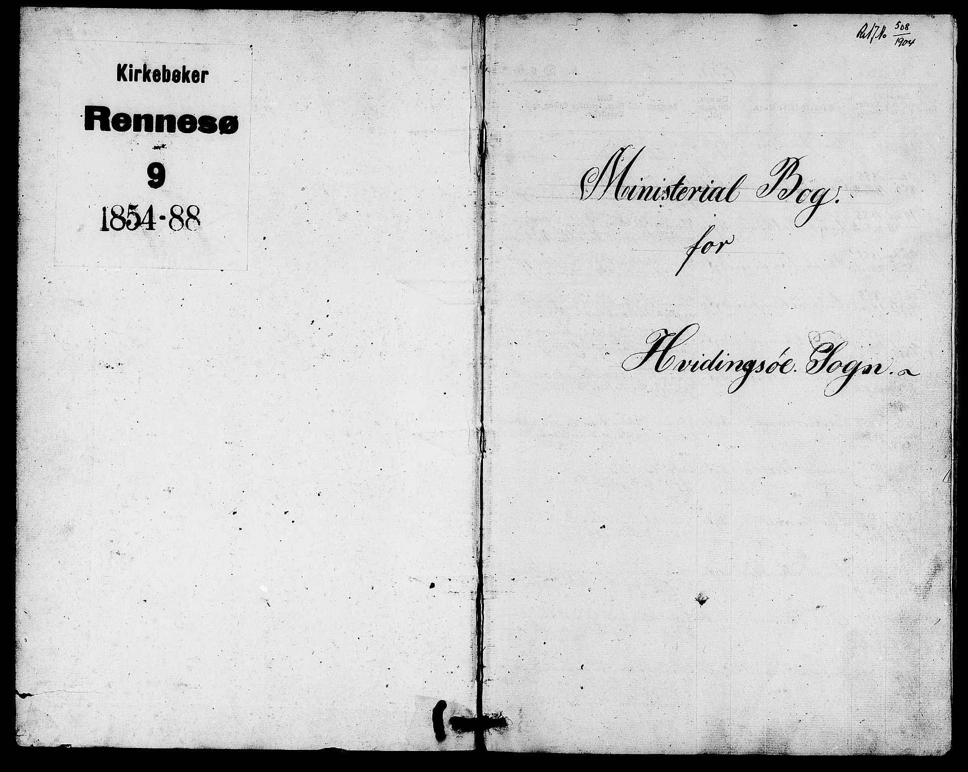 Rennesøy sokneprestkontor, SAST/A -101827/H/Ha/Hab/L0003: Parish register (copy) no. B 3, 1855-1888