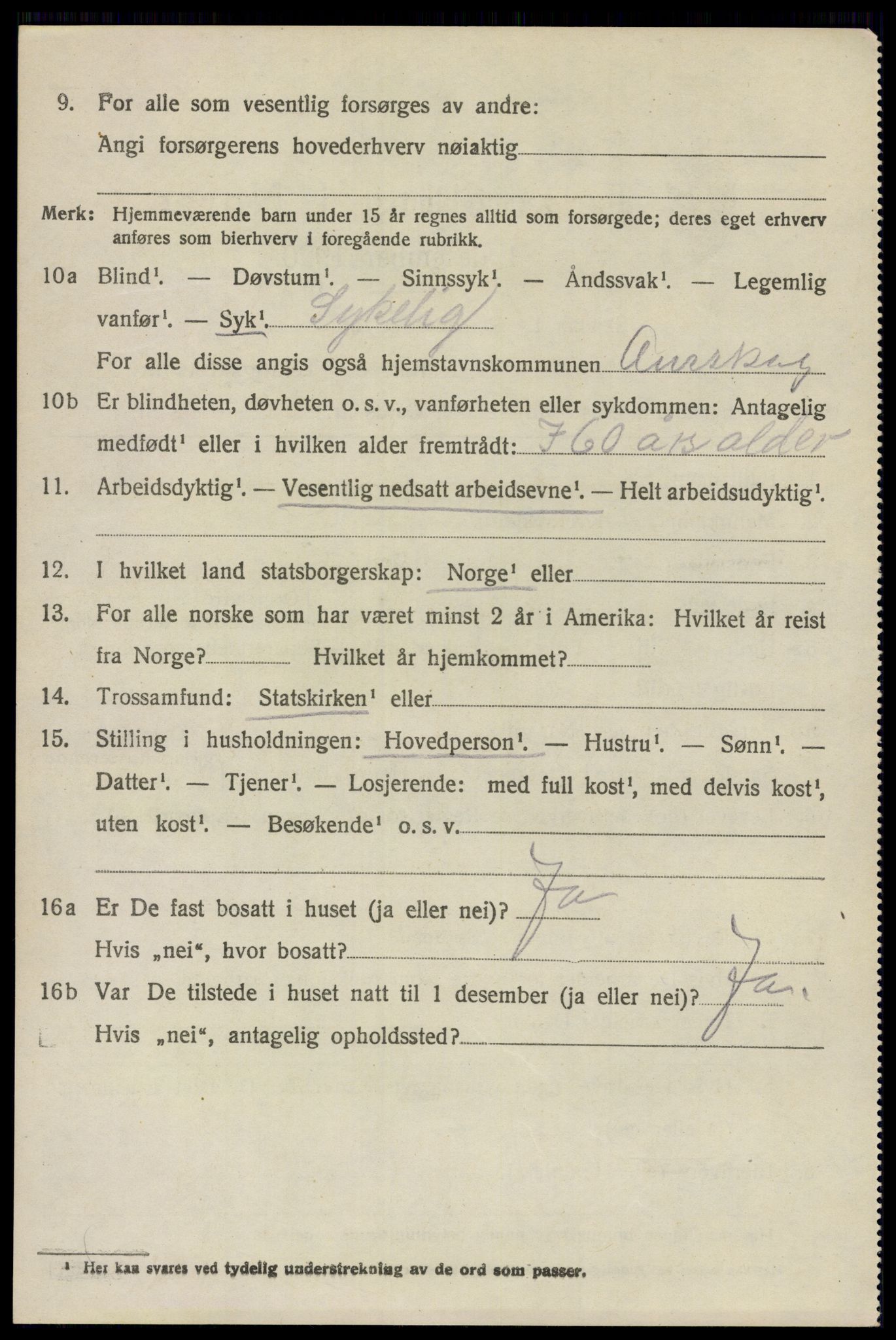 SAO, 1920 census for Aurskog, 1920, p. 6121