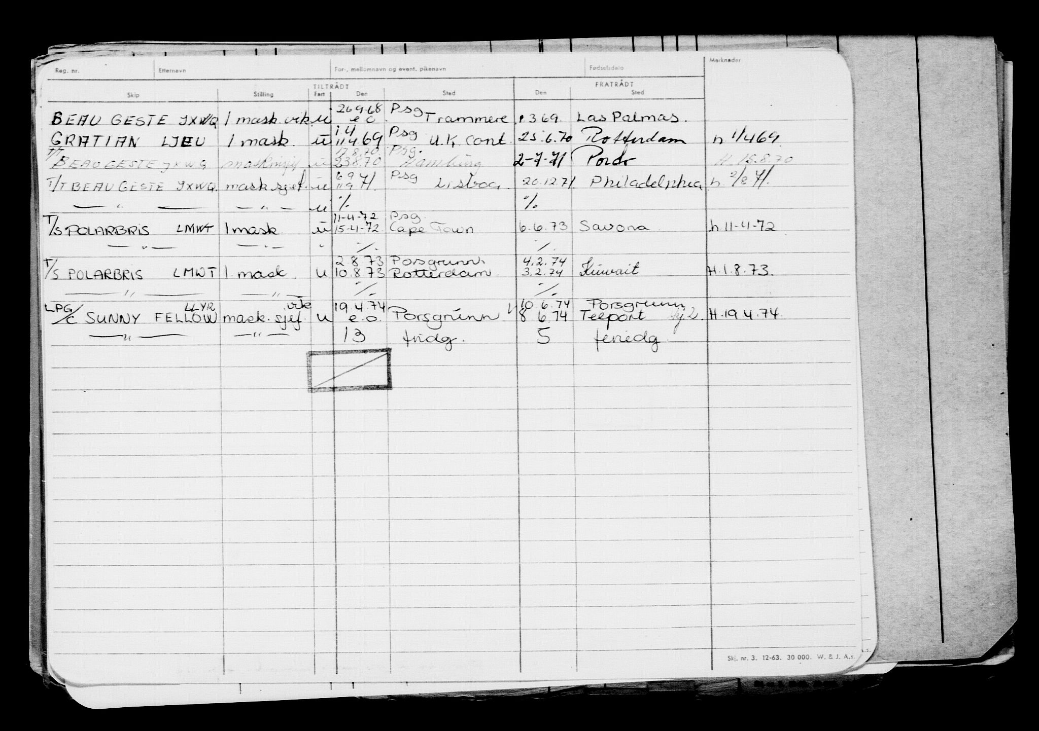 Direktoratet for sjømenn, AV/RA-S-3545/G/Gb/L0165: Hovedkort, 1918-1919, p. 269