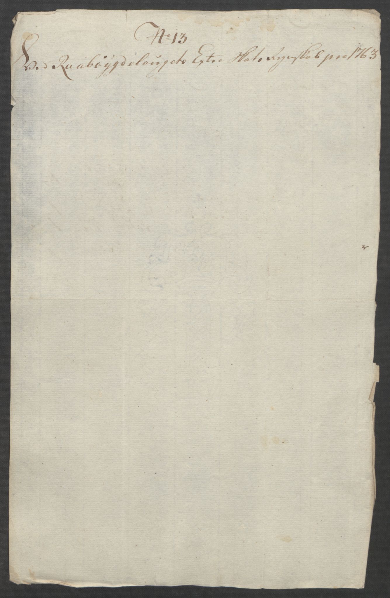 Rentekammeret inntil 1814, Reviderte regnskaper, Fogderegnskap, RA/EA-4092/R40/L2517: Ekstraskatten Råbyggelag, 1762-1763, p. 317