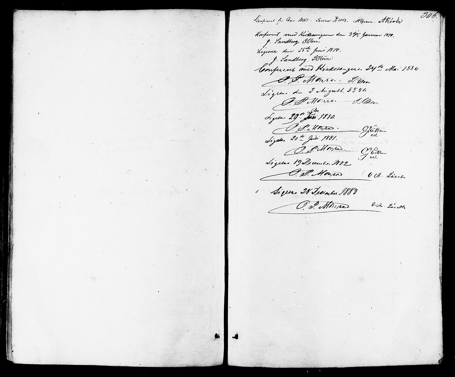 Ministerialprotokoller, klokkerbøker og fødselsregistre - Møre og Romsdal, SAT/A-1454/504/L0055: Parish register (official) no. 504A02, 1861-1884, p. 306