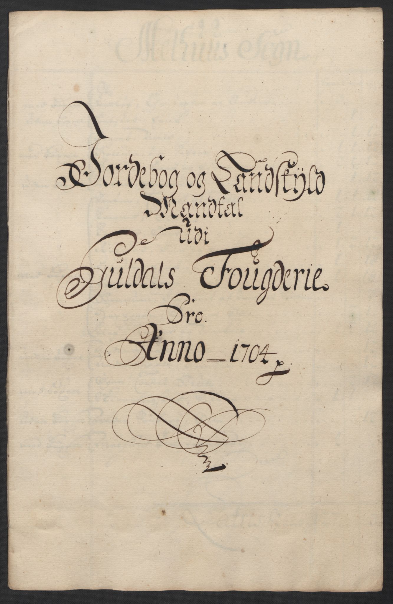 Rentekammeret inntil 1814, Reviderte regnskaper, Fogderegnskap, RA/EA-4092/R60/L3954: Fogderegnskap Orkdal og Gauldal, 1704, p. 356