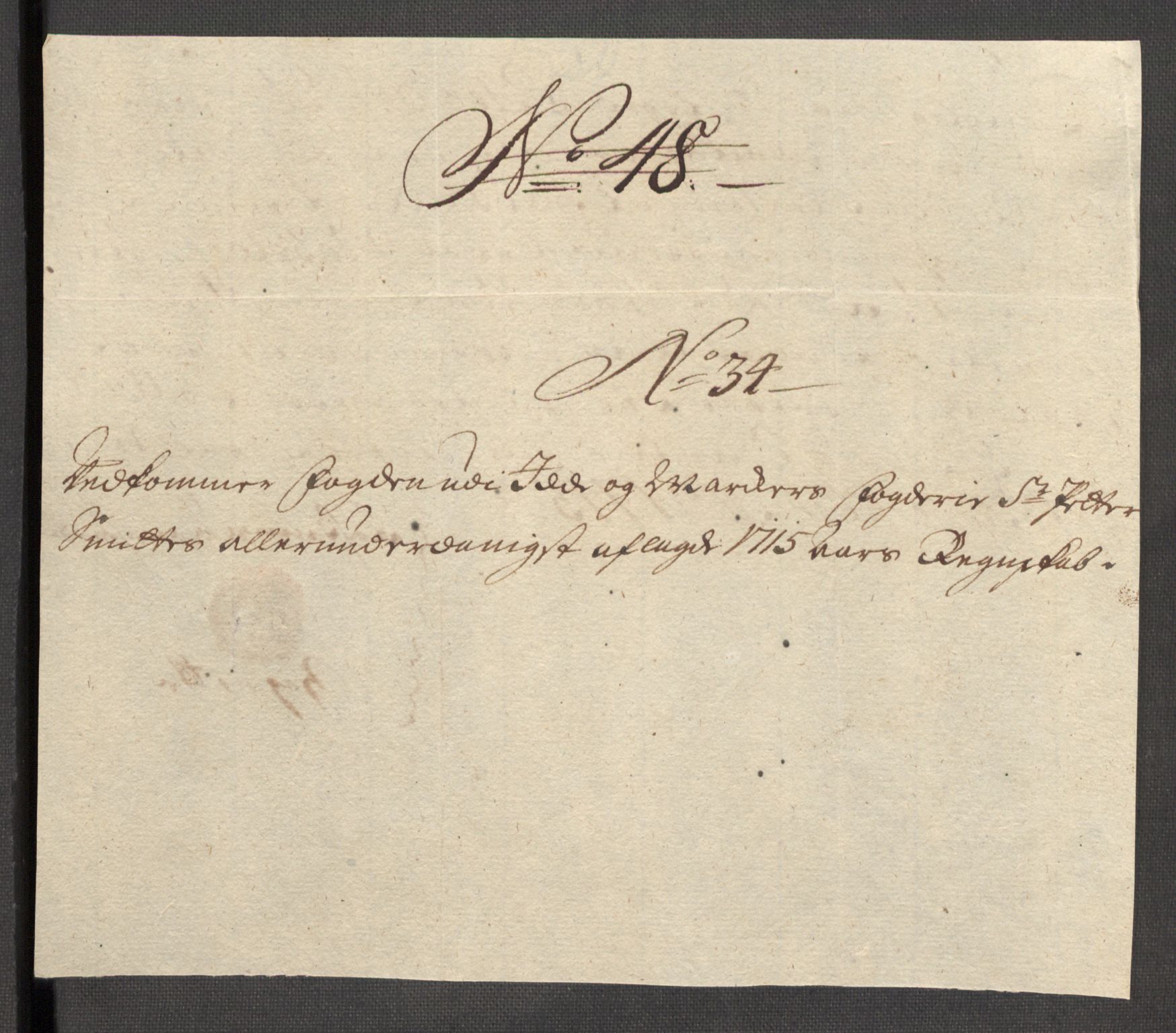 Rentekammeret inntil 1814, Reviderte regnskaper, Fogderegnskap, AV/RA-EA-4092/R01/L0023: Fogderegnskap Idd og Marker, 1715-1716, p. 222