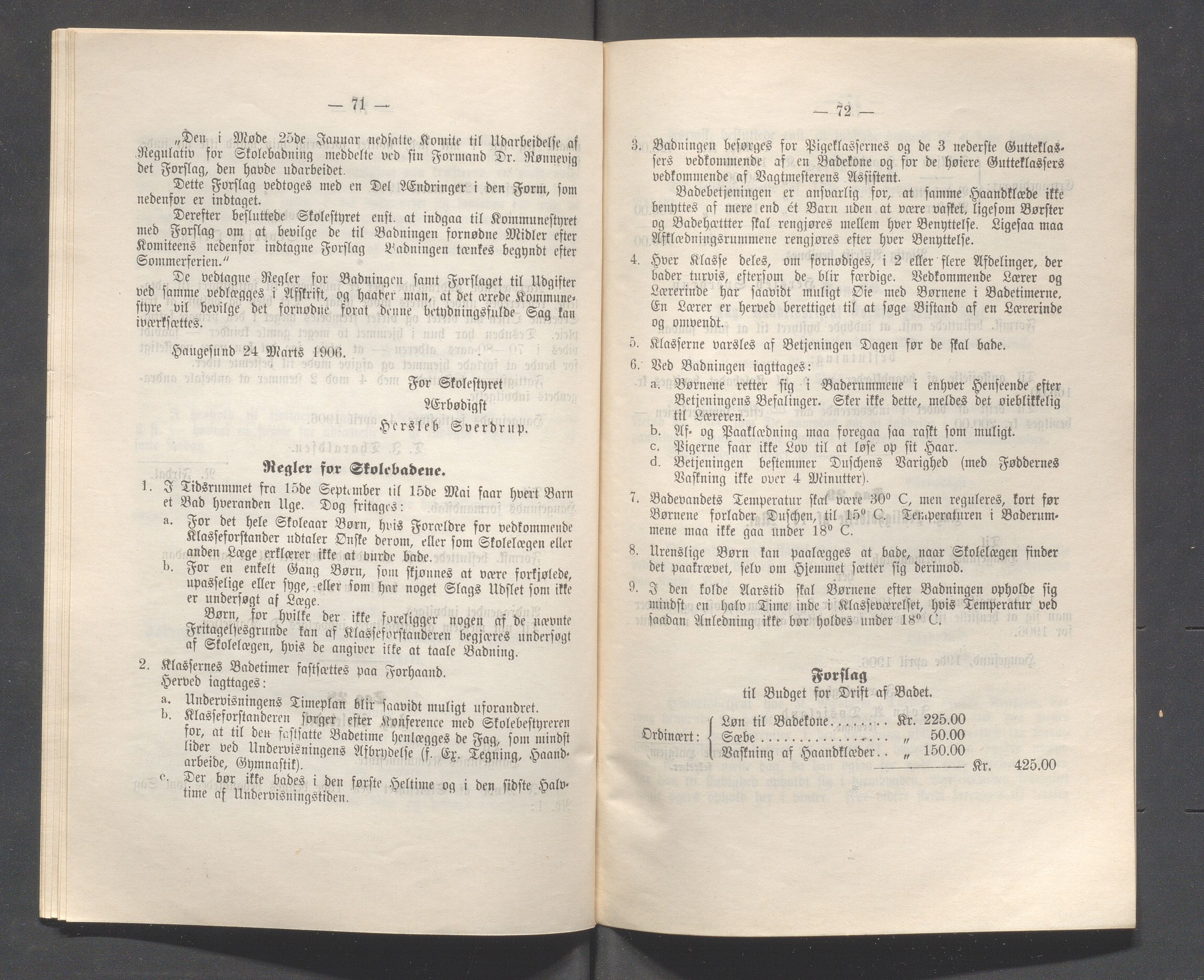 Haugesund kommune - Formannskapet og Bystyret, IKAR/A-740/A/Abb/L0001: Bystyreforhandlinger, 1889-1907, p. 764