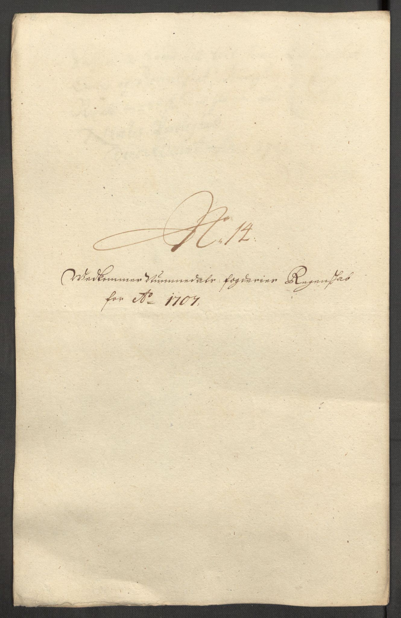 Rentekammeret inntil 1814, Reviderte regnskaper, Fogderegnskap, AV/RA-EA-4092/R64/L4430: Fogderegnskap Namdal, 1707-1708, p. 165