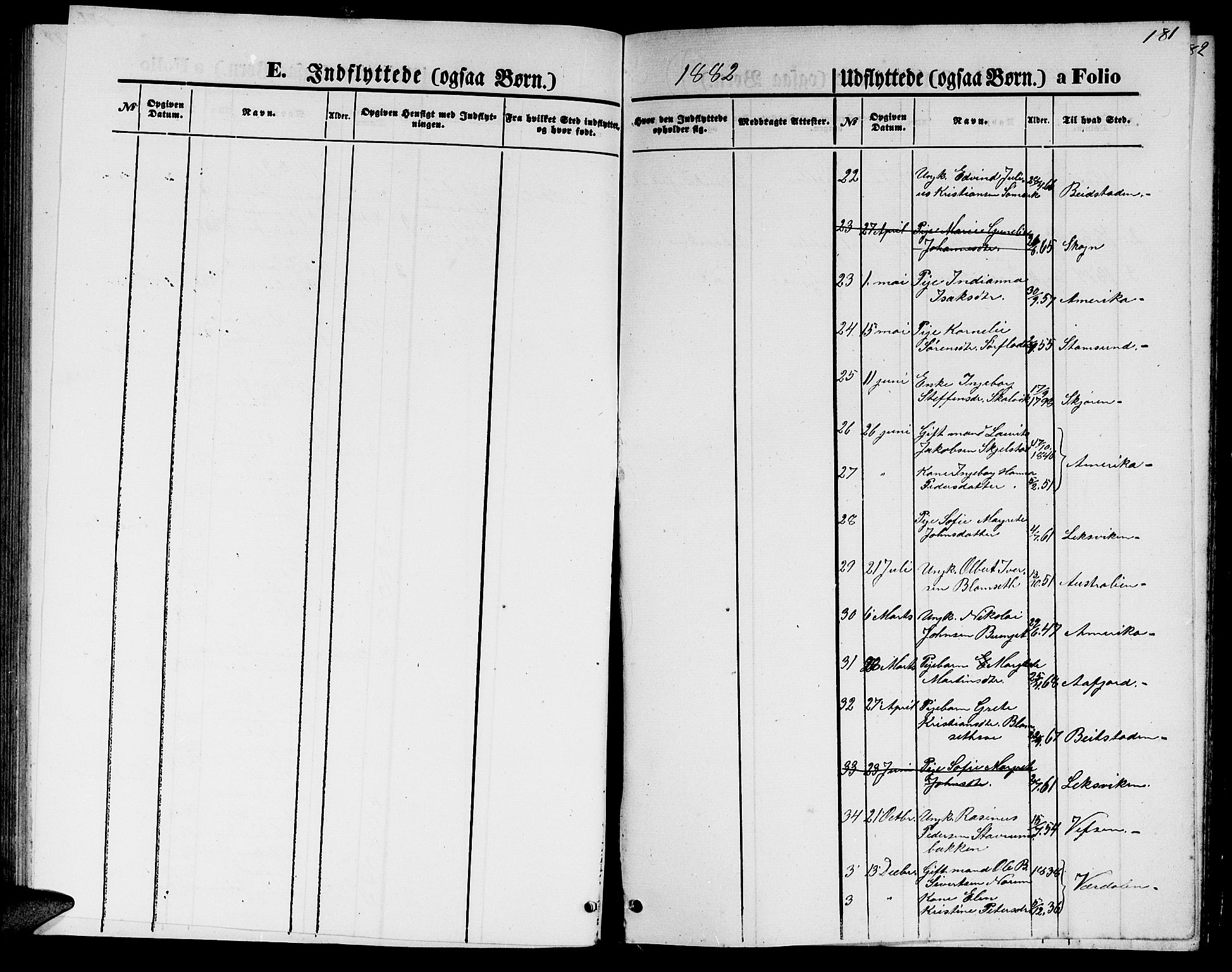 Ministerialprotokoller, klokkerbøker og fødselsregistre - Nord-Trøndelag, SAT/A-1458/744/L0422: Parish register (copy) no. 744C01, 1871-1885, p. 181