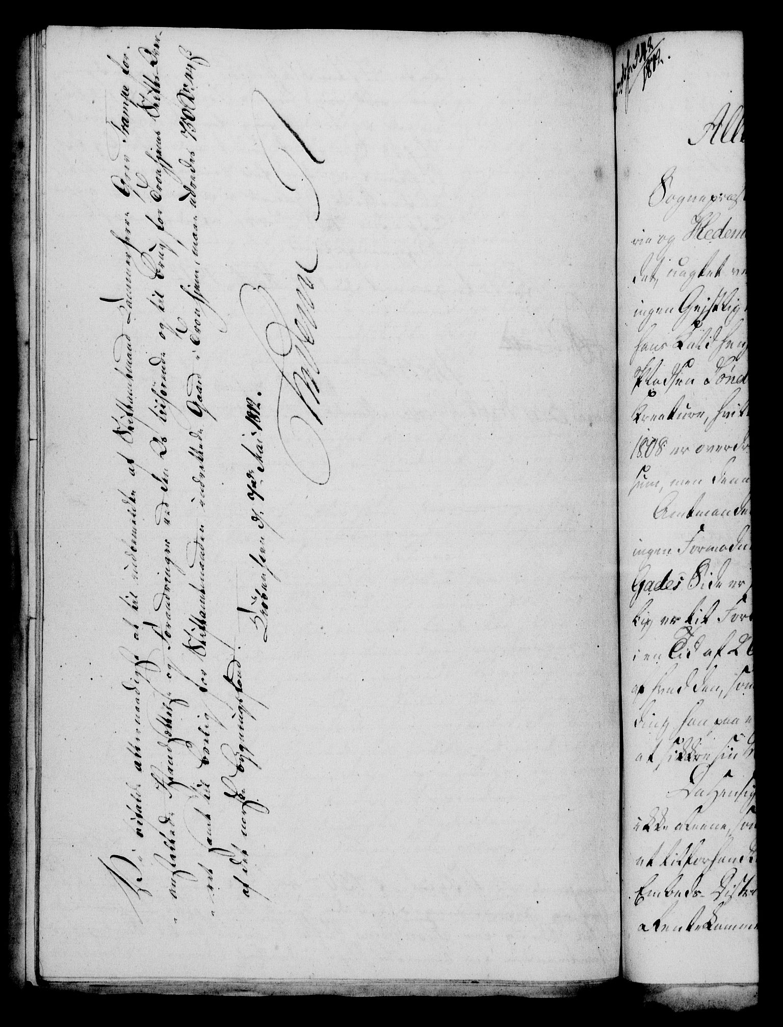 Rentekammeret, Kammerkanselliet, RA/EA-3111/G/Gf/Gfa/L0094: Norsk relasjons- og resolusjonsprotokoll (merket RK 52.94), 1812, p. 153