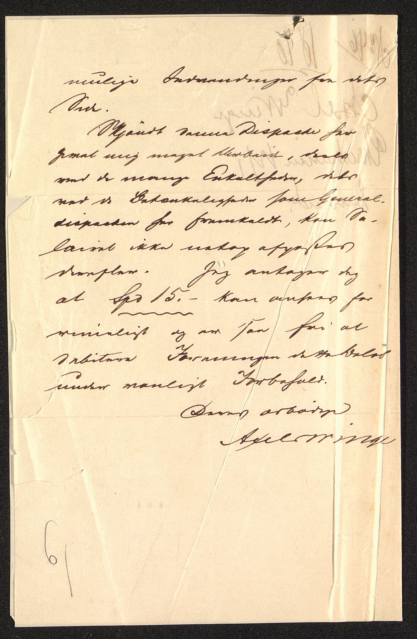 Pa 63 - Østlandske skibsassuranceforening, VEMU/A-1079/G/Ga/L0002/0005: Havaridokumenter / Trio, 1869