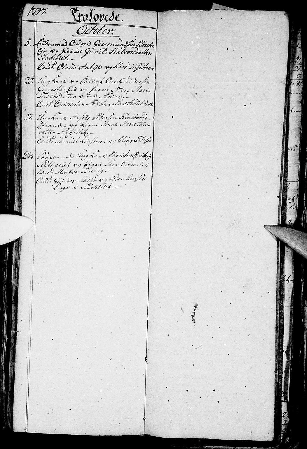 Bamble kirkebøker, SAKO/A-253/G/Ga/L0002: Parish register (copy) no. I 2, 1794-1800