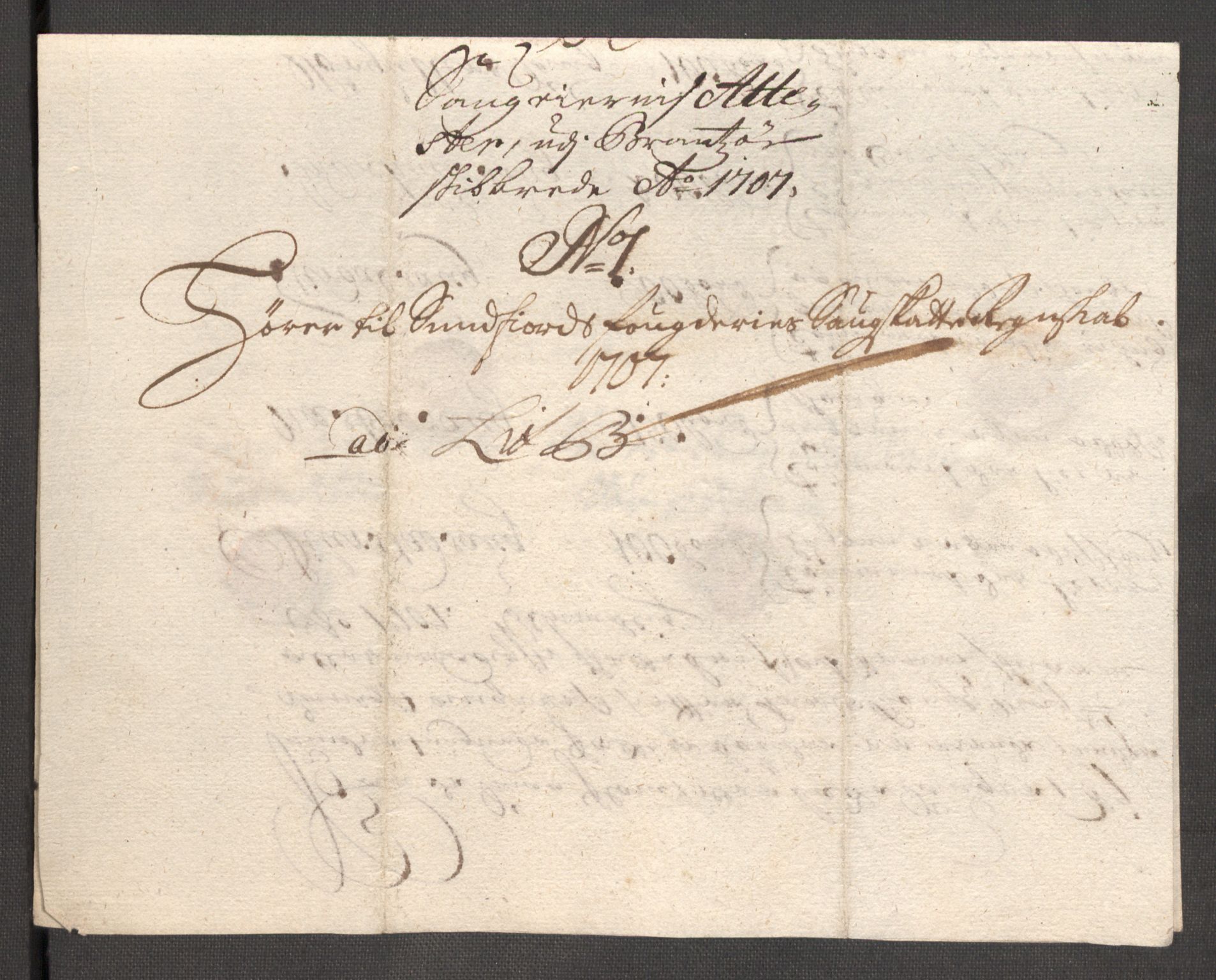 Rentekammeret inntil 1814, Reviderte regnskaper, Fogderegnskap, AV/RA-EA-4092/R53/L3430: Fogderegnskap Sunn- og Nordfjord, 1706-1707, p. 279