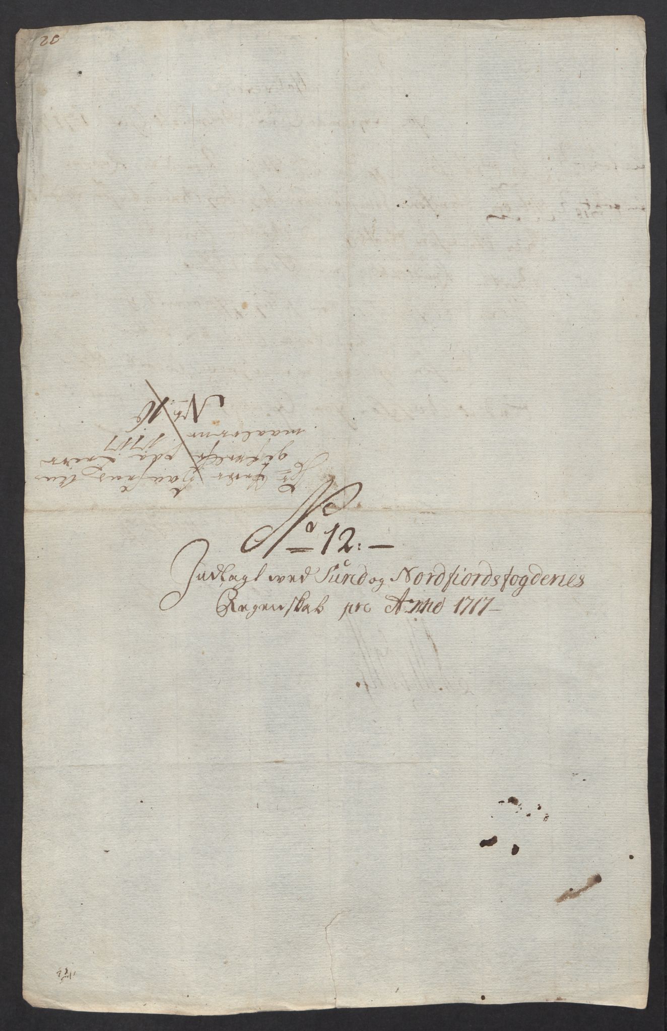 Rentekammeret inntil 1814, Reviderte regnskaper, Fogderegnskap, AV/RA-EA-4092/R53/L3441: Fogderegnskap Sunn- og Nordfjord, 1717-1718, p. 117