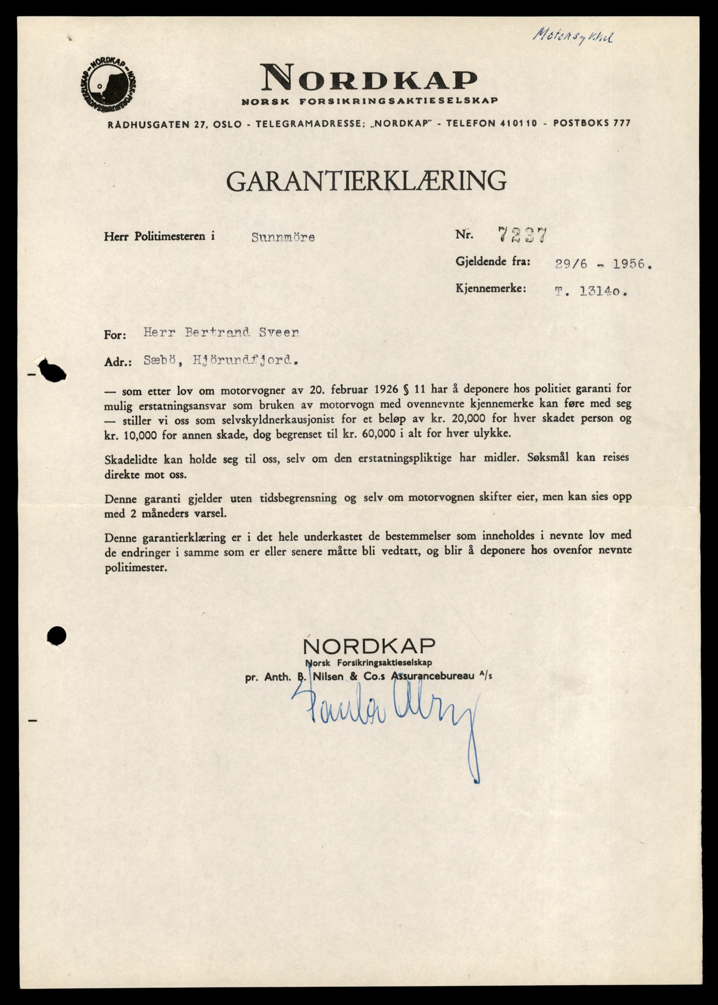 Møre og Romsdal vegkontor - Ålesund trafikkstasjon, AV/SAT-A-4099/F/Fe/L0037: Registreringskort for kjøretøy T 13031 - T 13179, 1927-1998, p. 2151